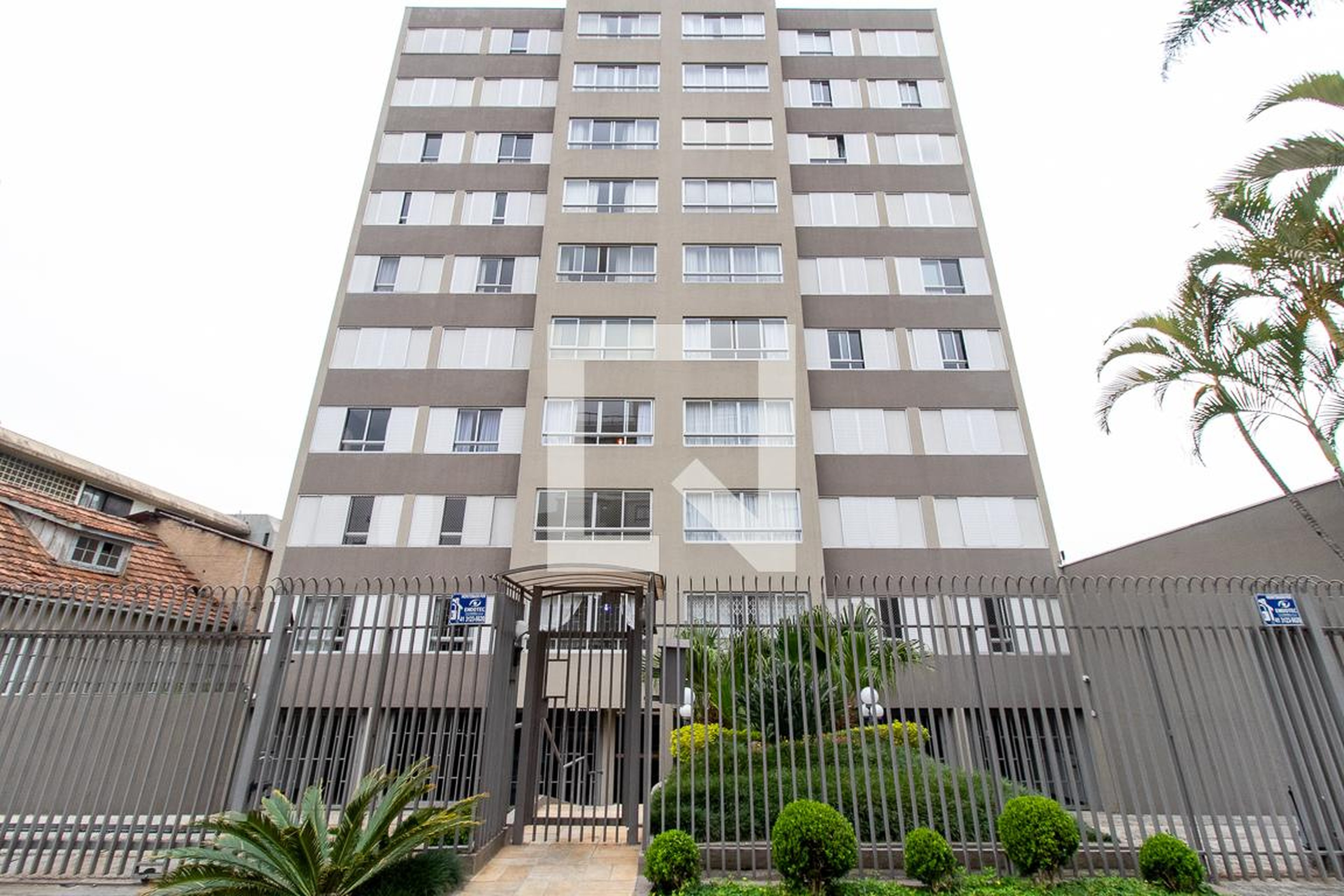 Fachada do Condominio Edifício Aruana