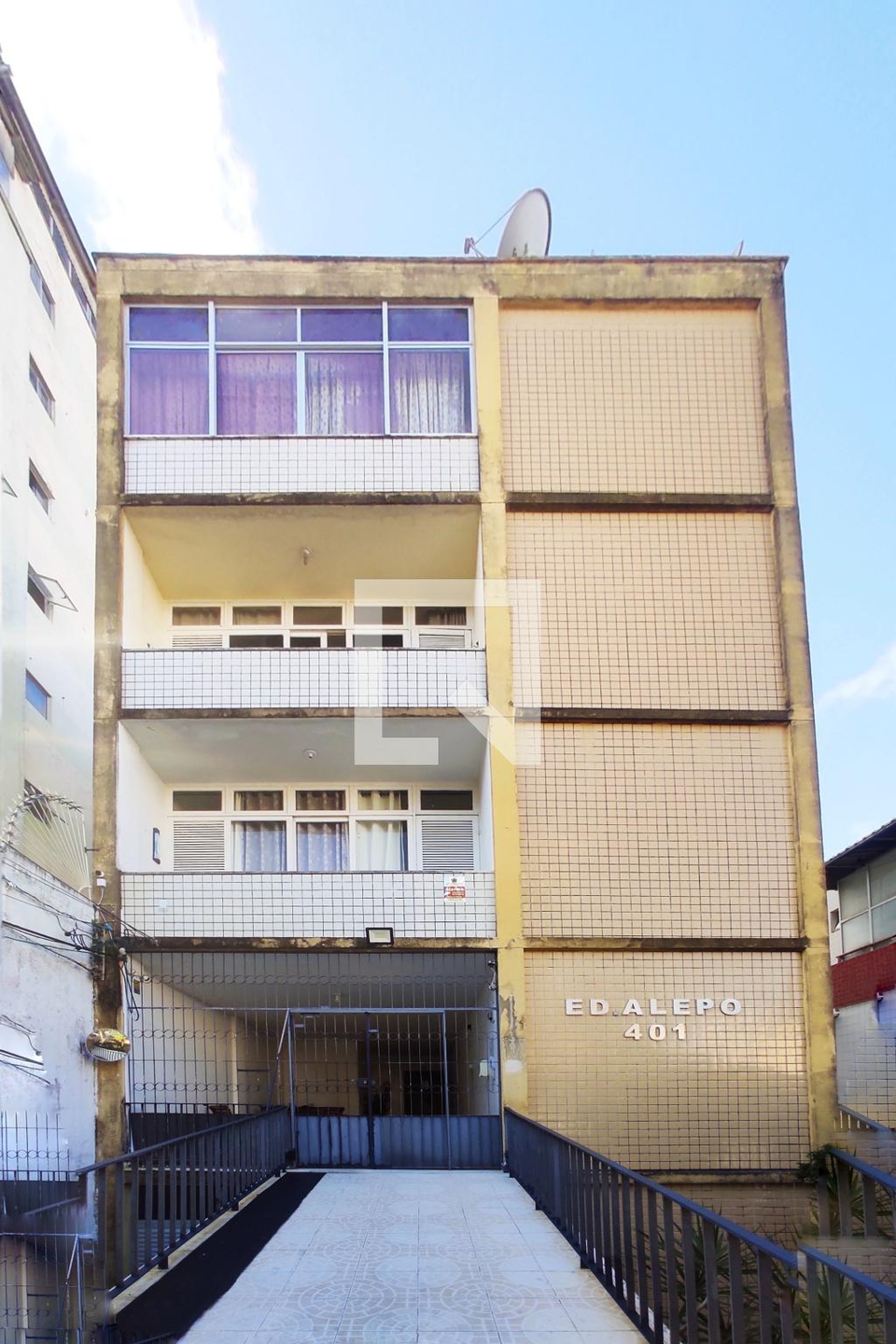 Fachada do Prédio Edifício Alepo
