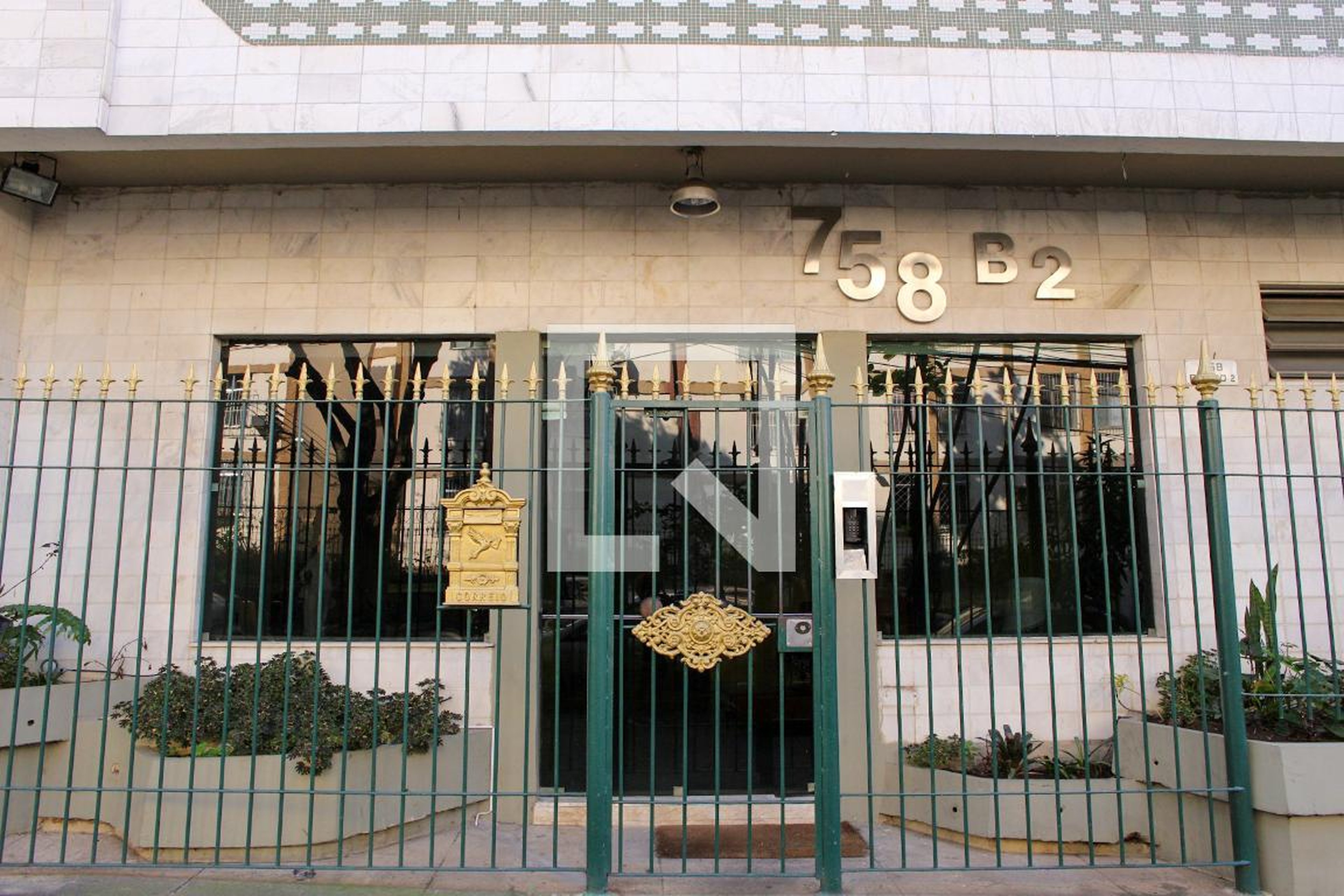 Fachada do Condomínio Condomínio San Gabriel