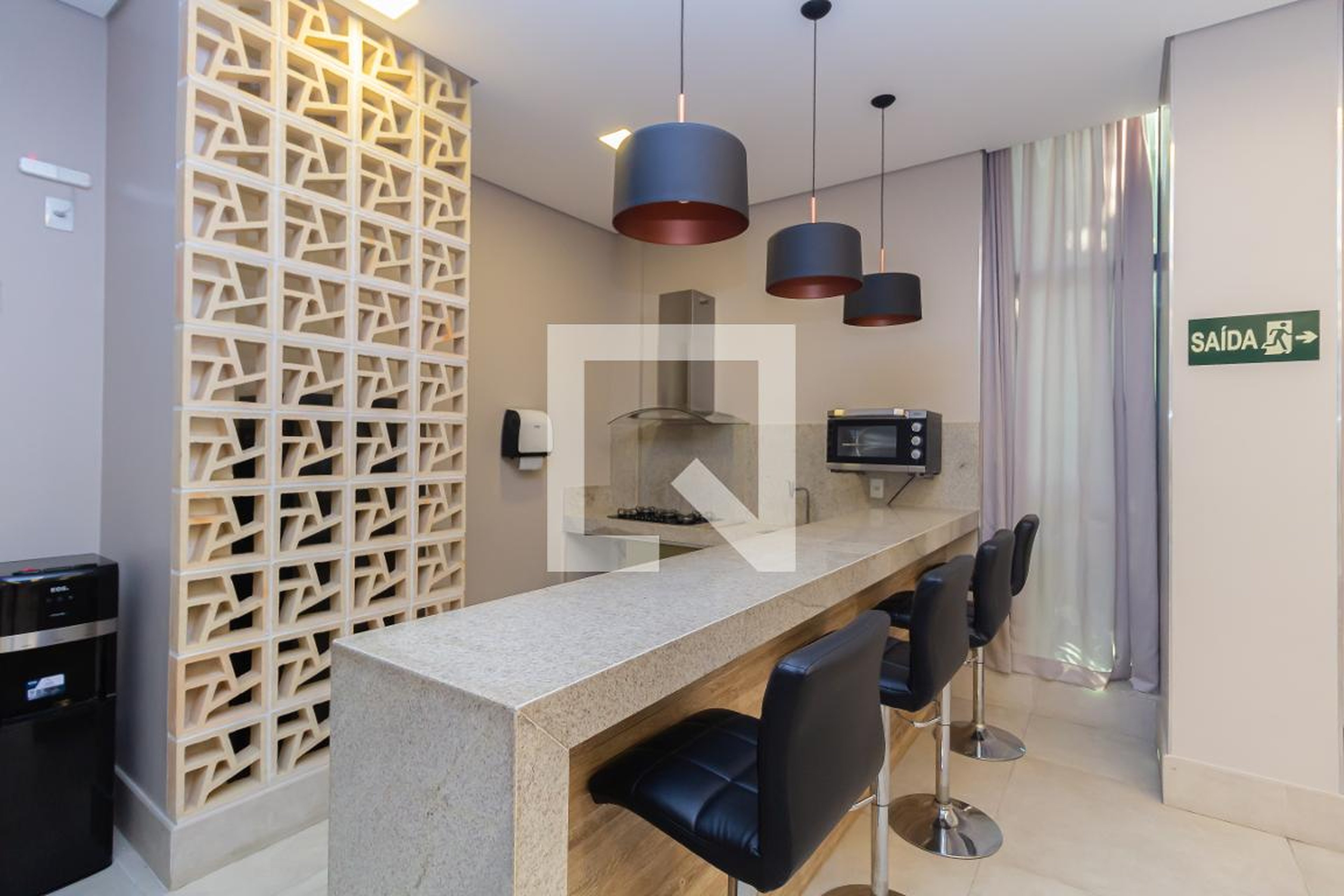 Área comum Edifício Conquistare Nova Floresta