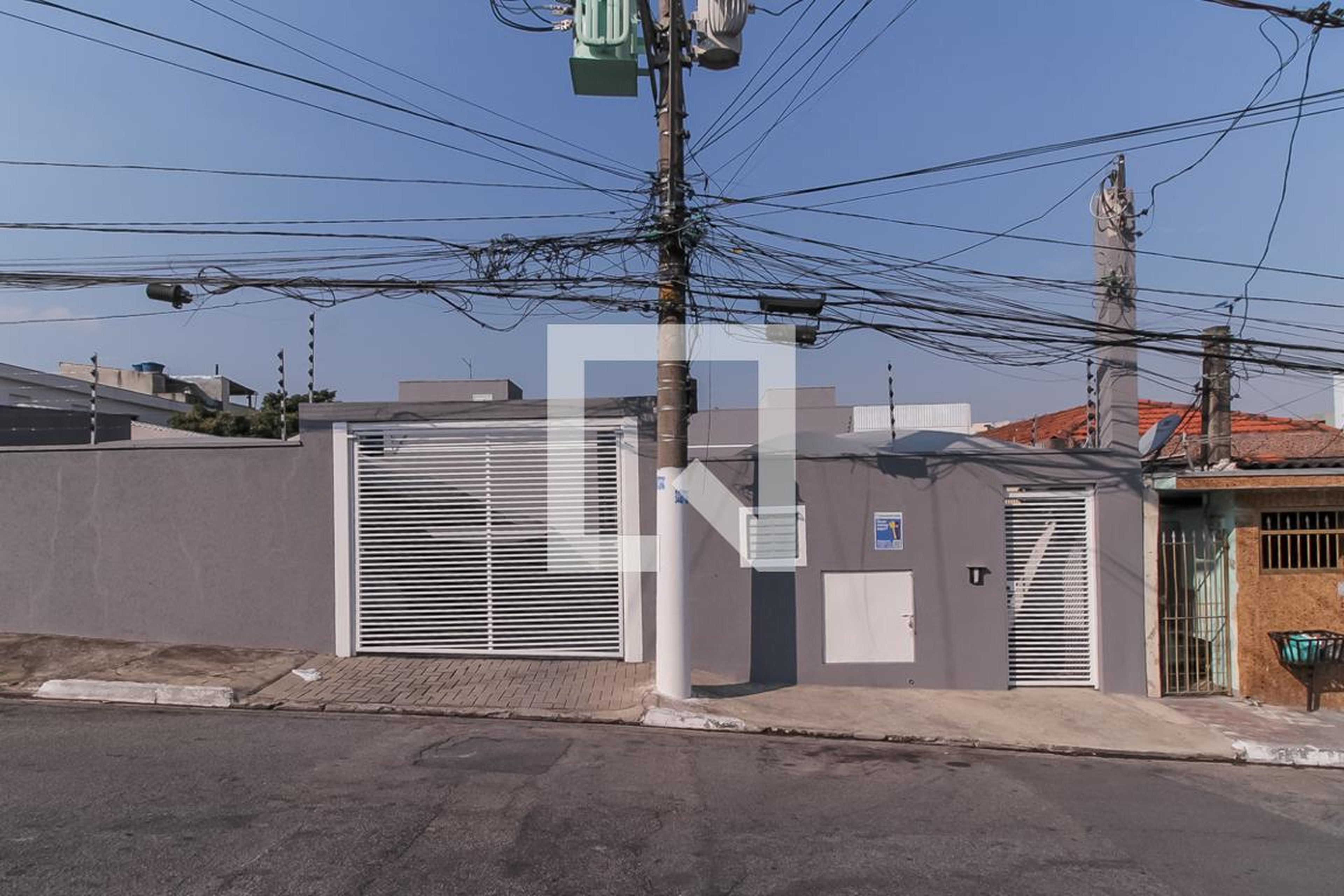 Fachada do condomínio Residencial Malaga