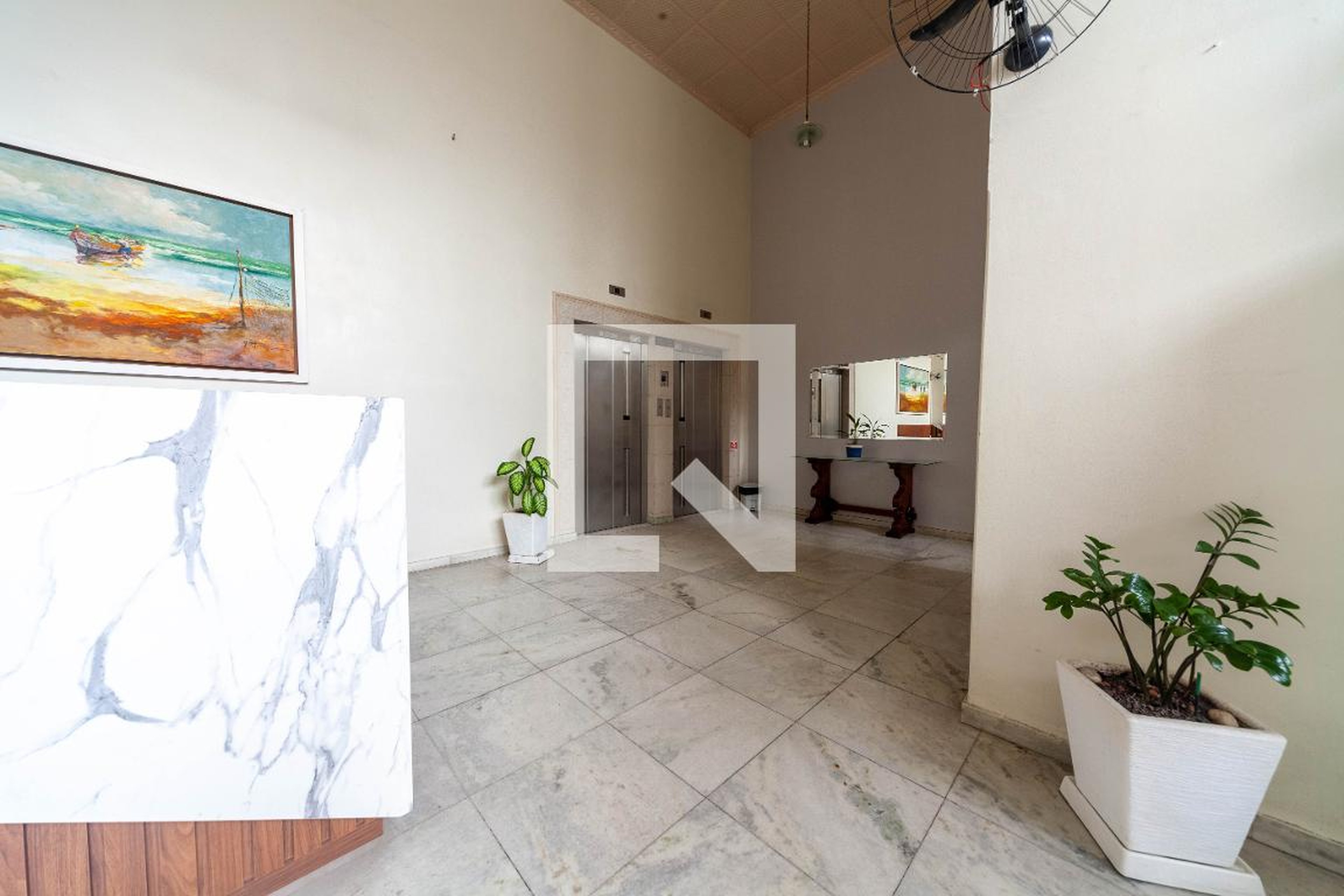 Hall de entrada - Edifício do Trabalhador