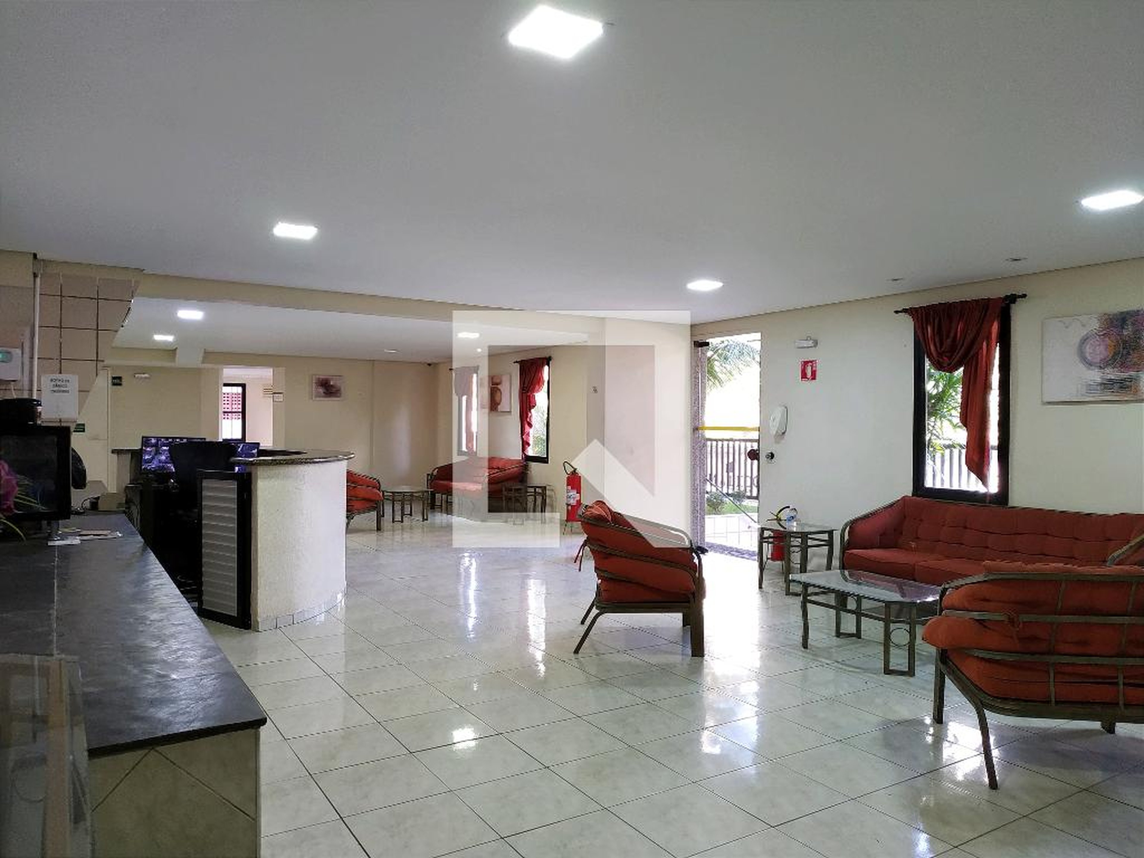 Hall social - Edifício Residencial Menlia
