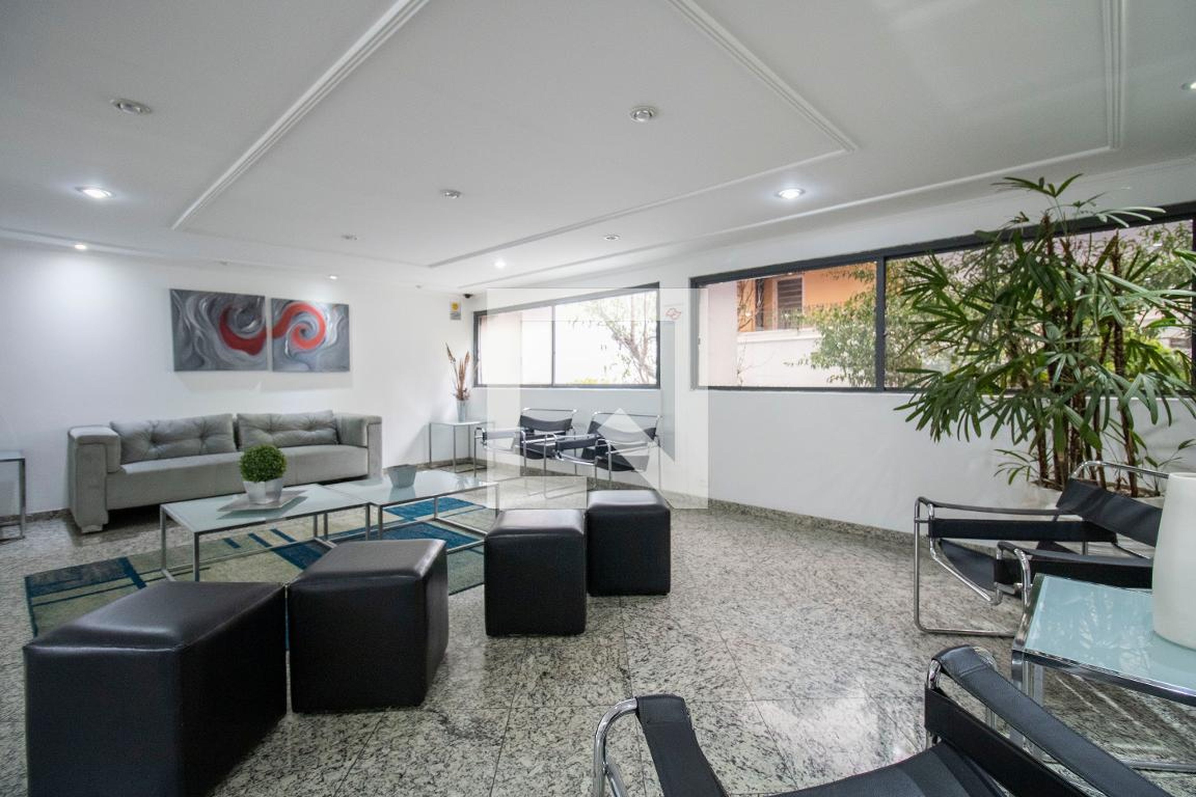 Hall de entrada - Edifício Contemporanea