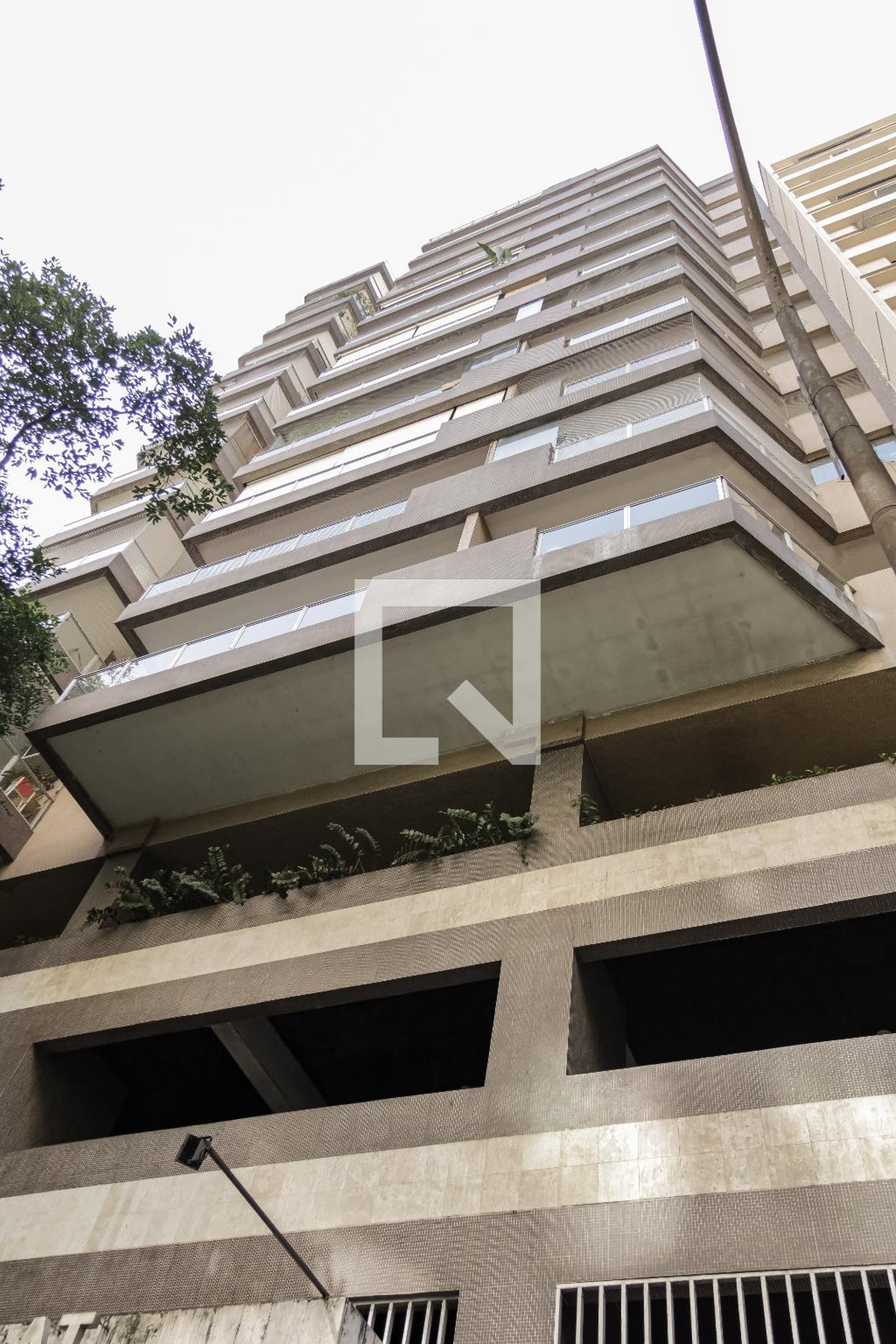 Fachada do Prédio Edifício Santa Clara Flat Hotel Residencia