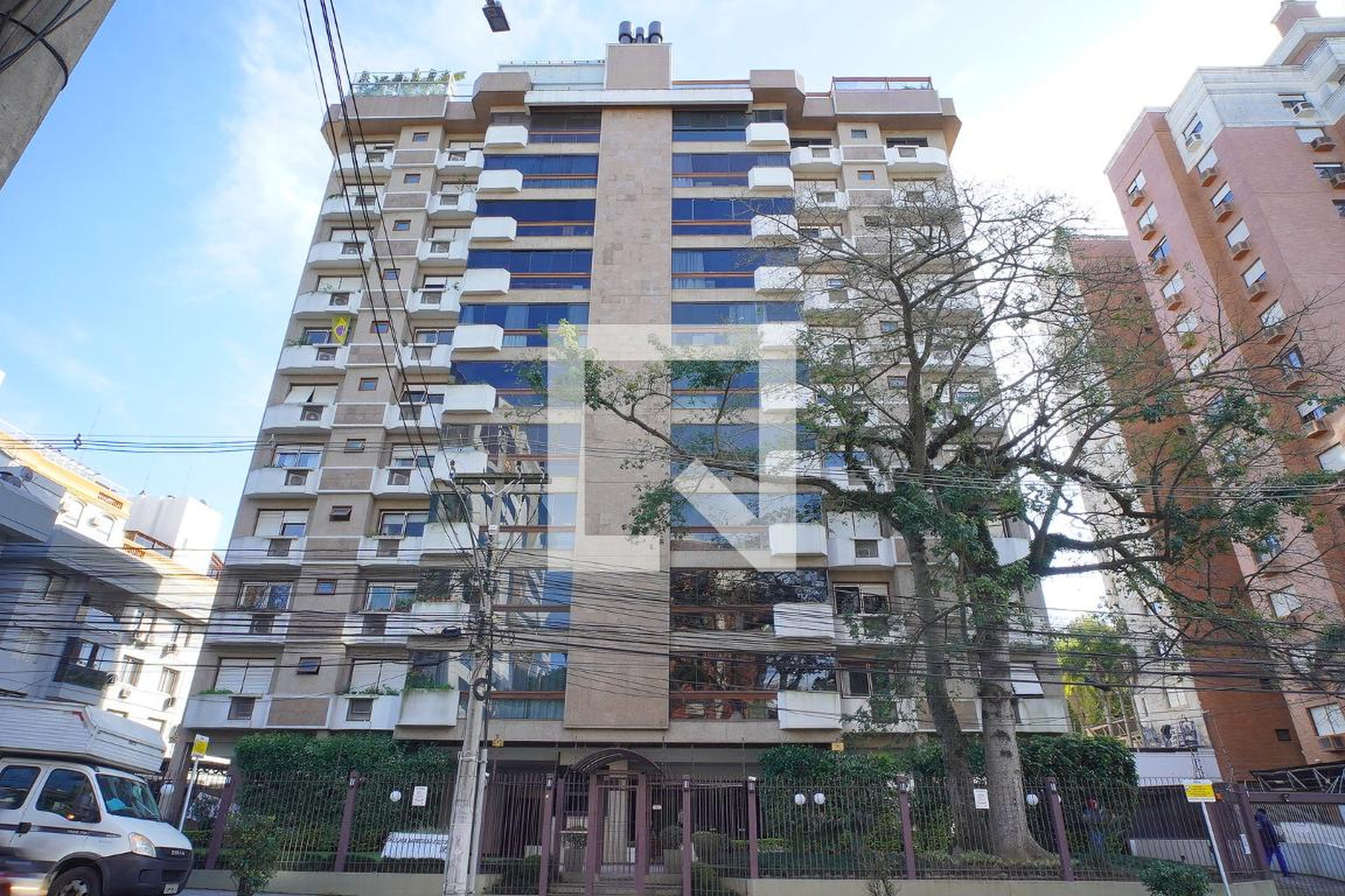 Fachada Edifício Palladium Residence Park