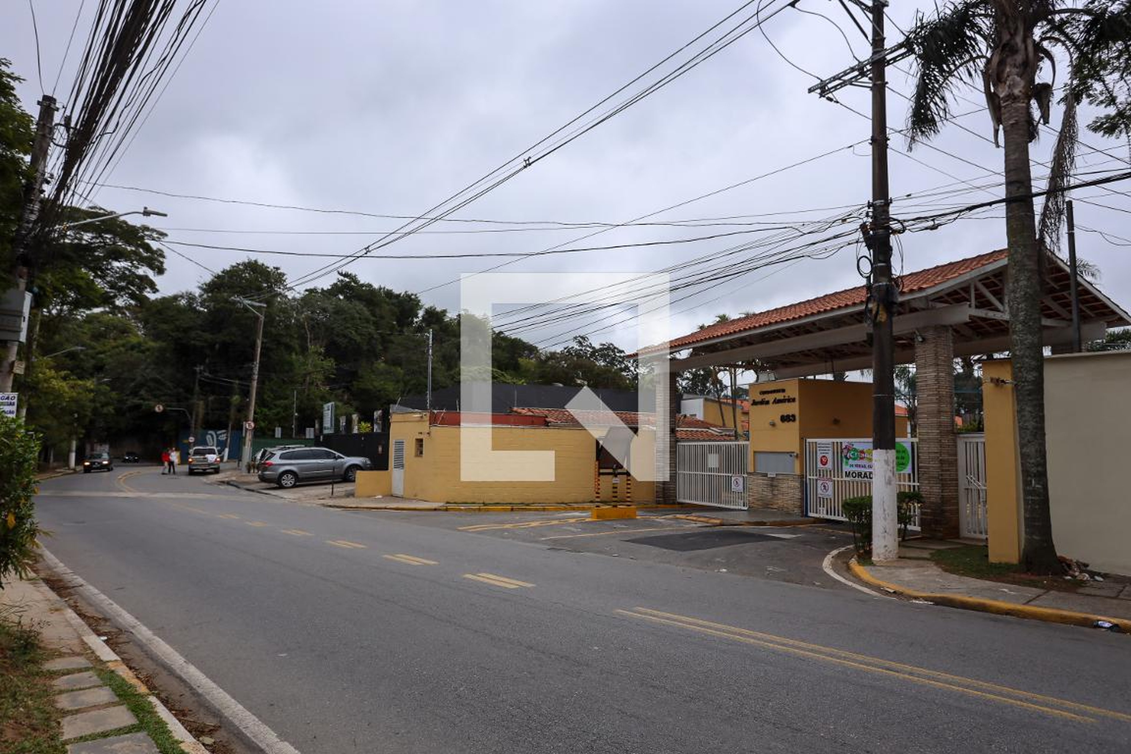 Fachada do condomínio Condomínio Jardim América