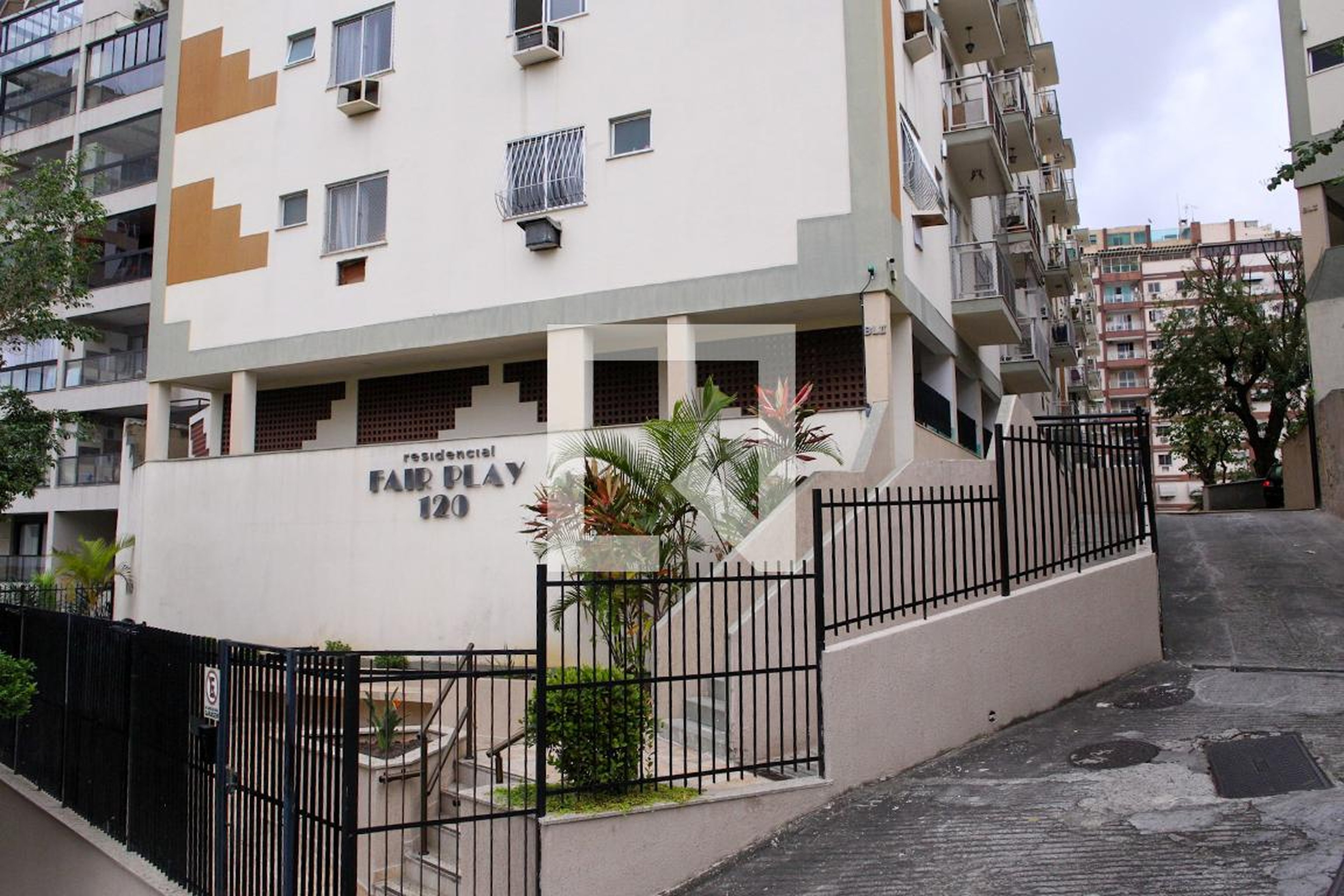 Fachada do Condomínio Residencial Fair Play