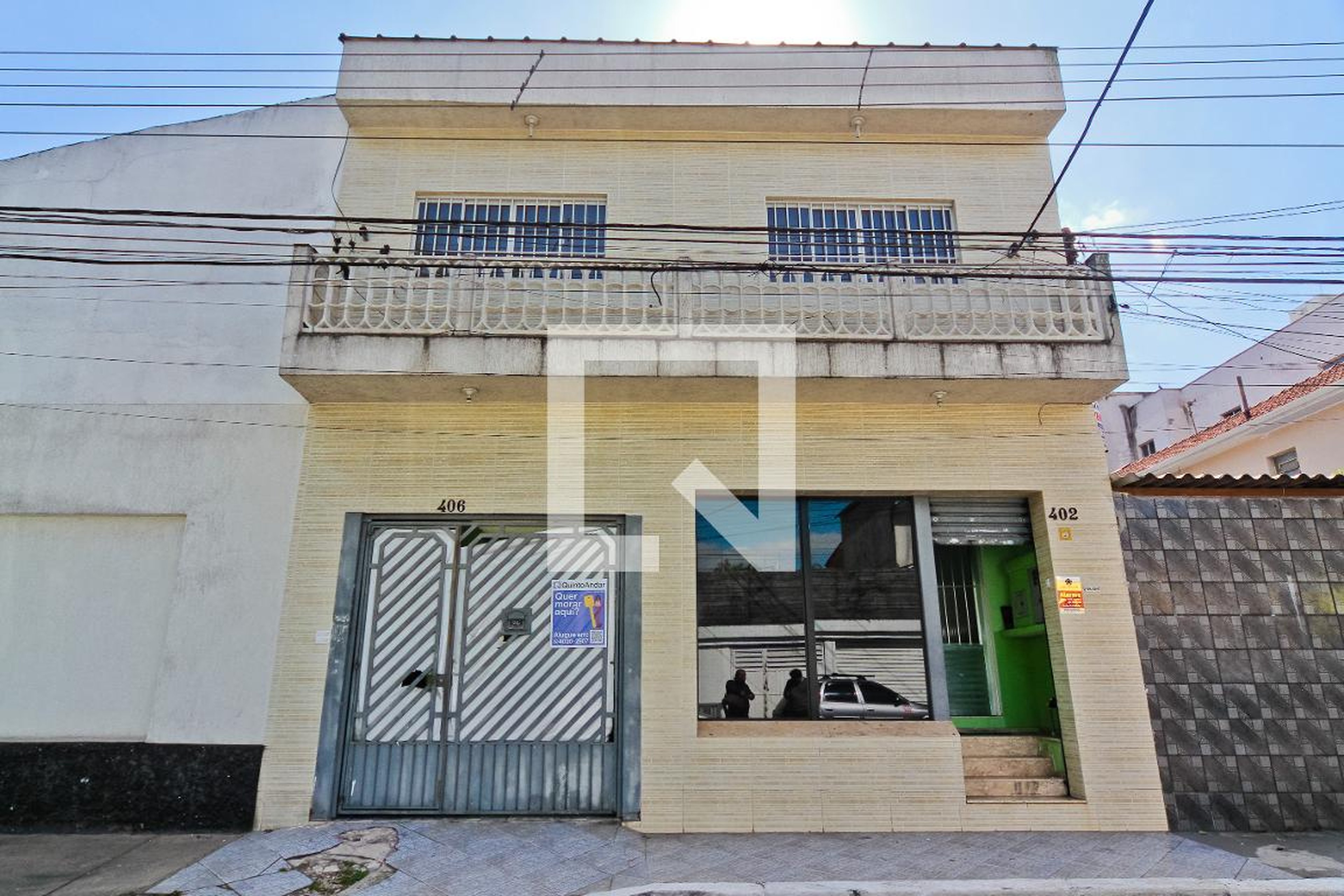 Fachada Condomínio em Rua Iapó, 406