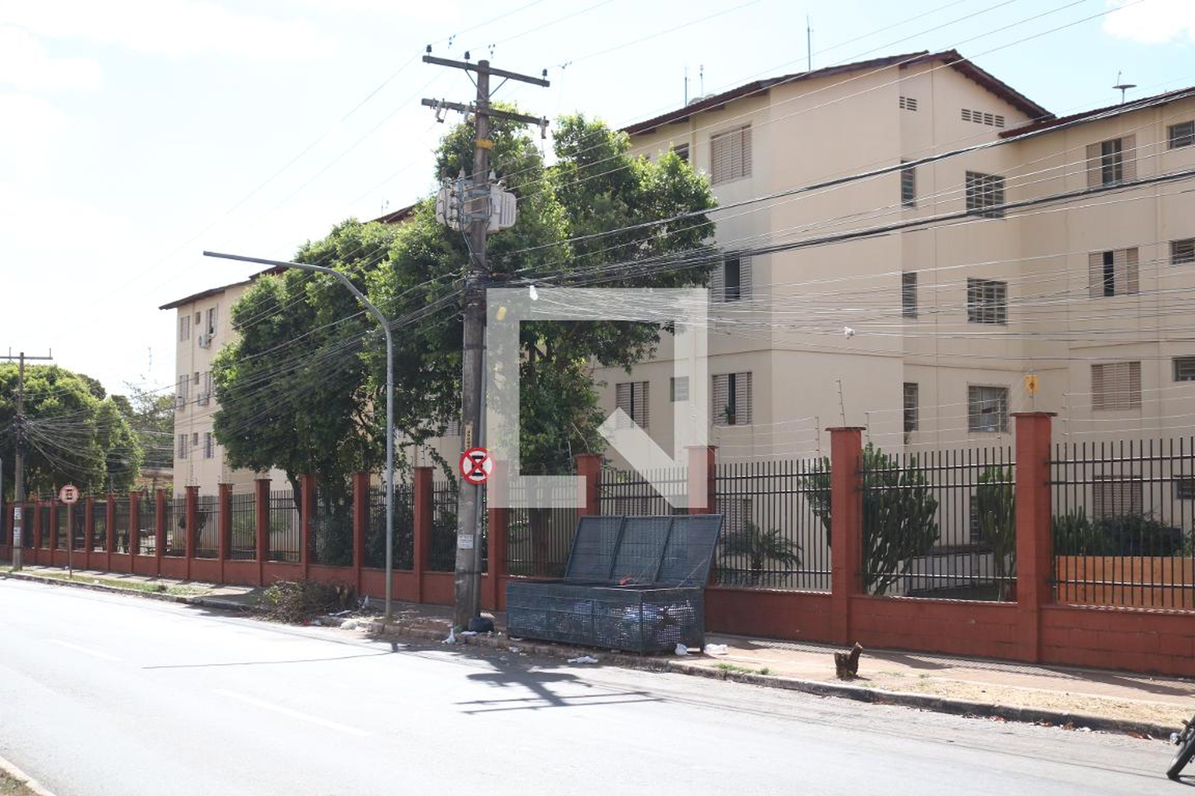 Fachada do Condomínio Residencial América Latina