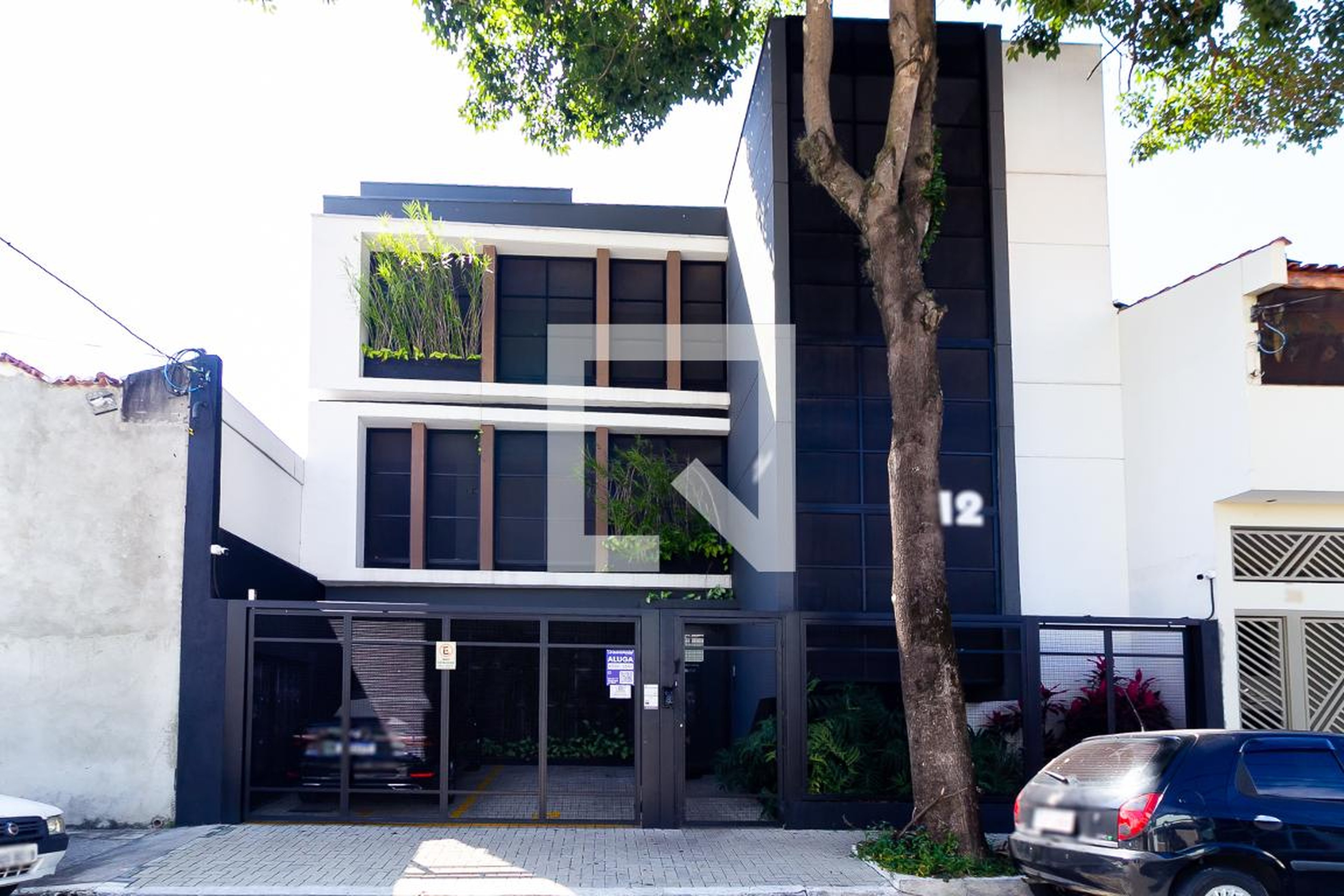 Fachada Condomínio em Rua Paraíbuna, 21