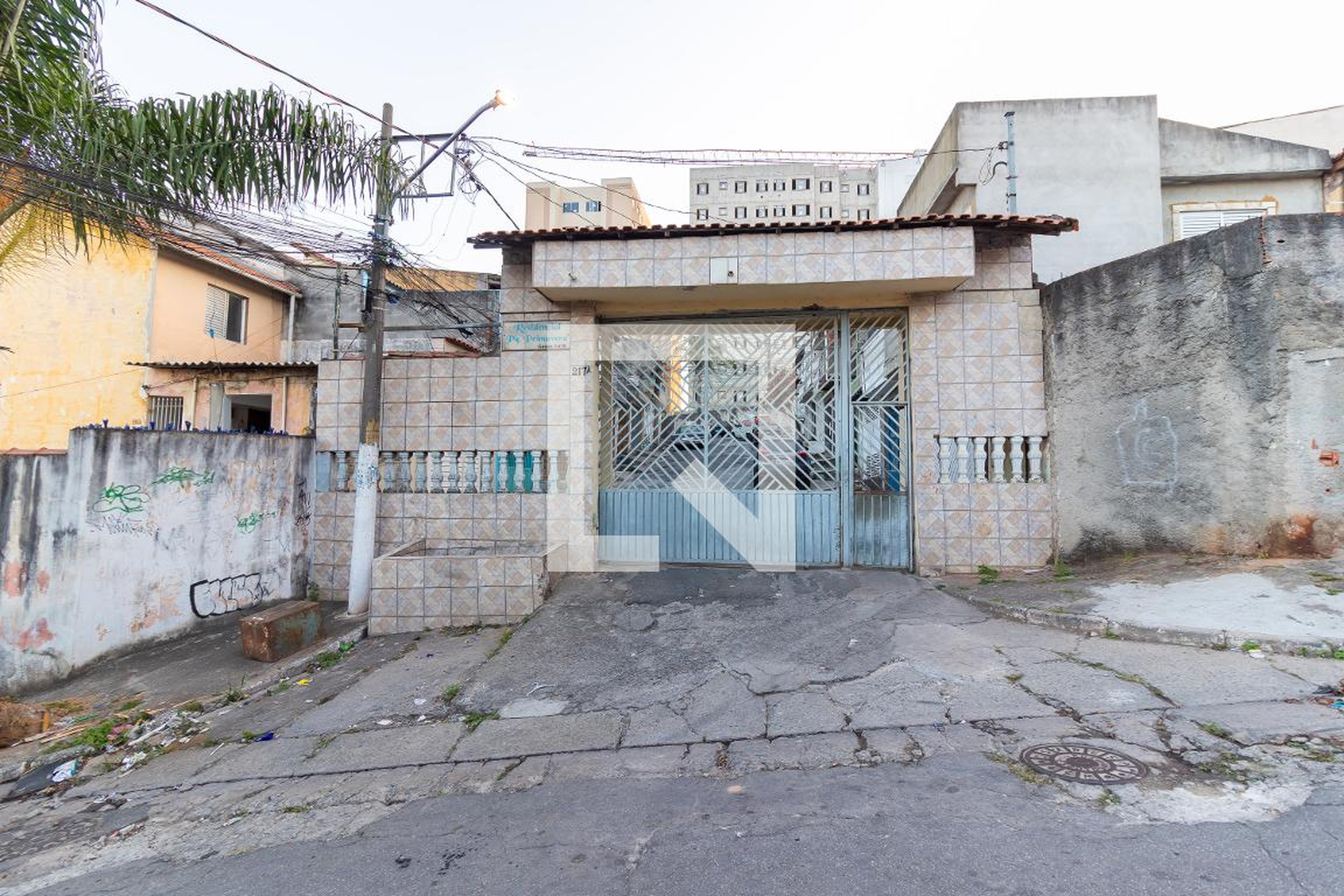 Fachada do Condomínio Residencial Parque Primavera