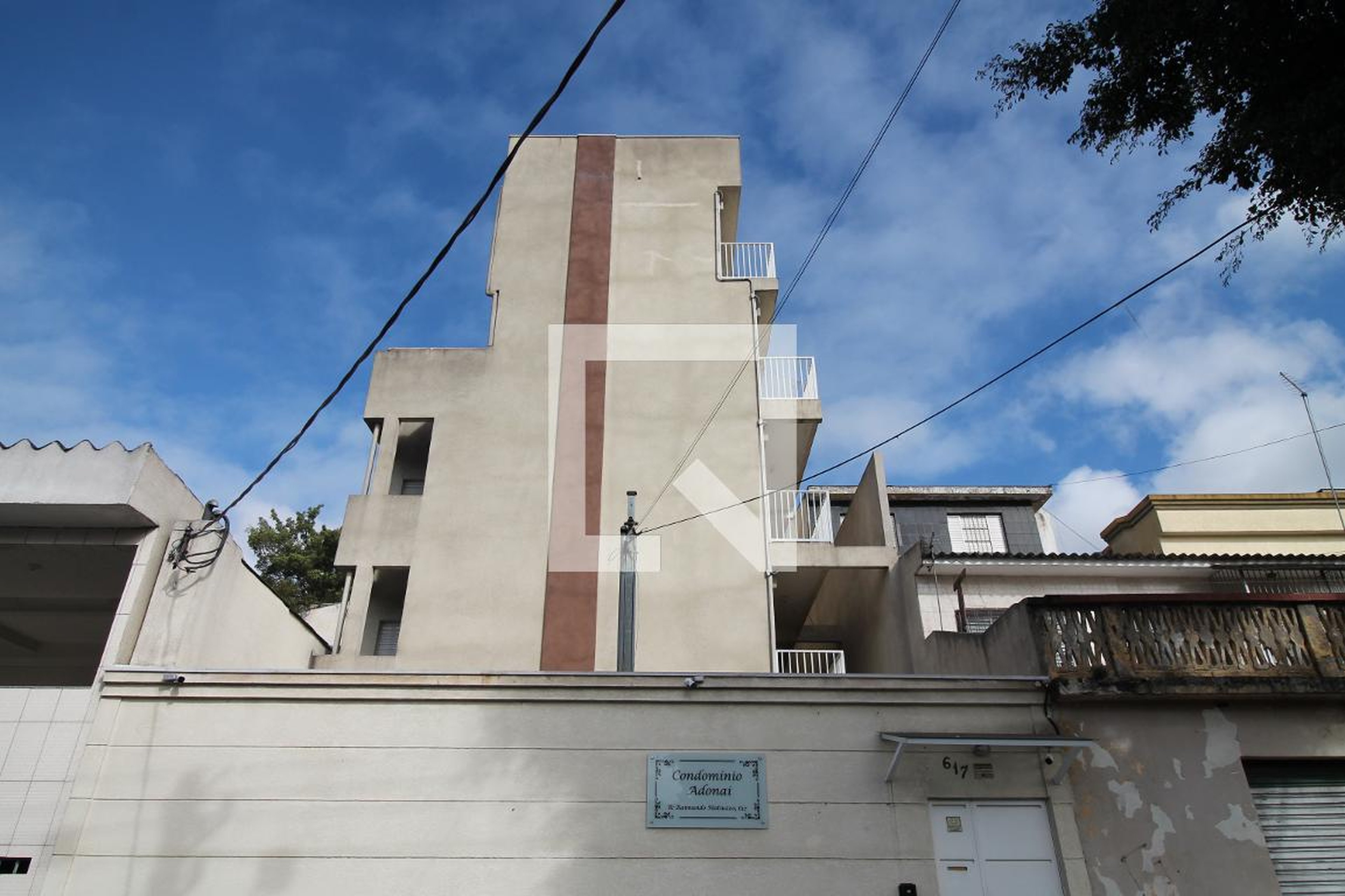 Fachada Condomínio em Rua Raimundo Mattiuzzo, 616