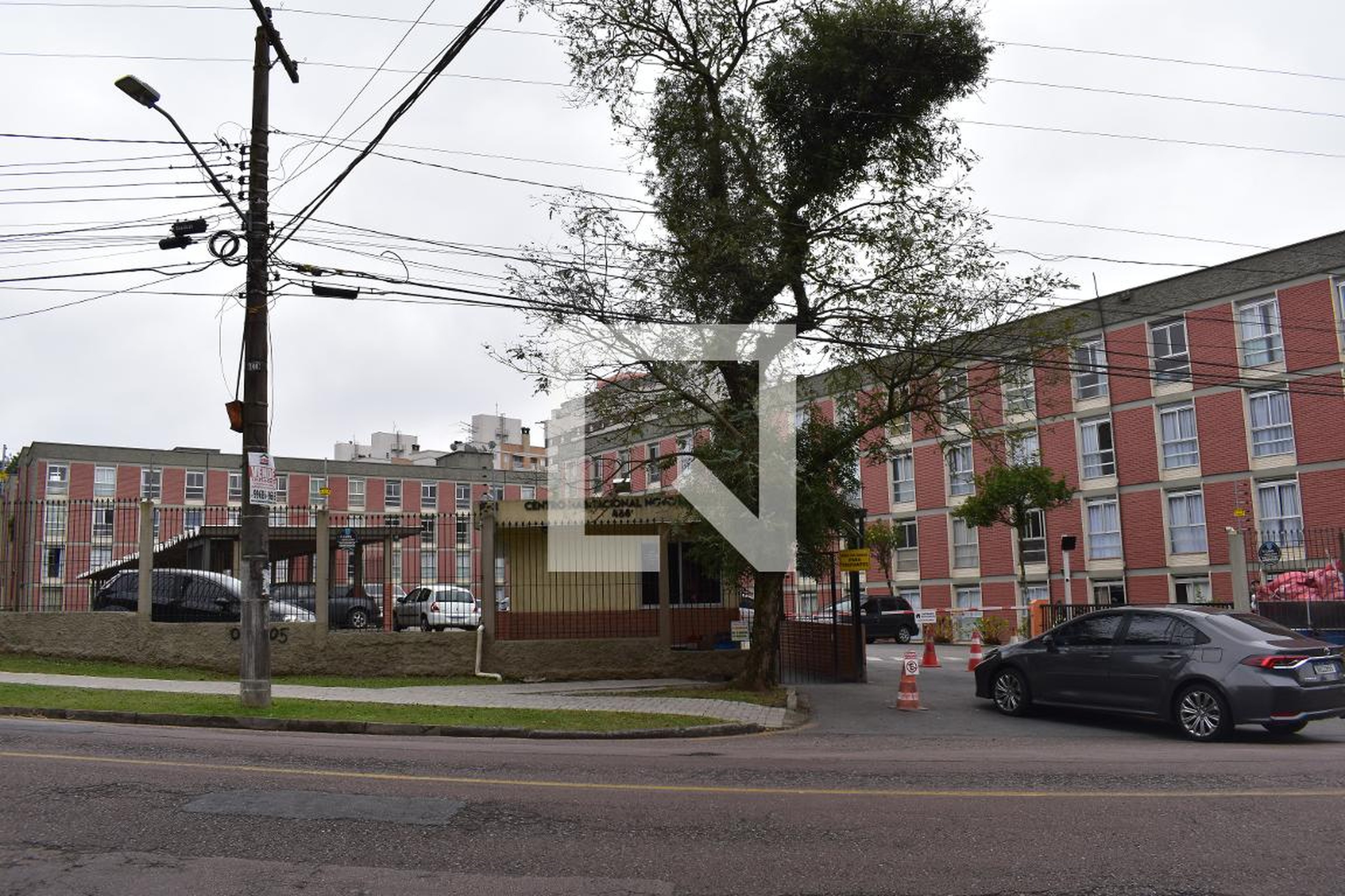Fachada do condomínio Condomínio Centro Habitacional Novo Mundo I