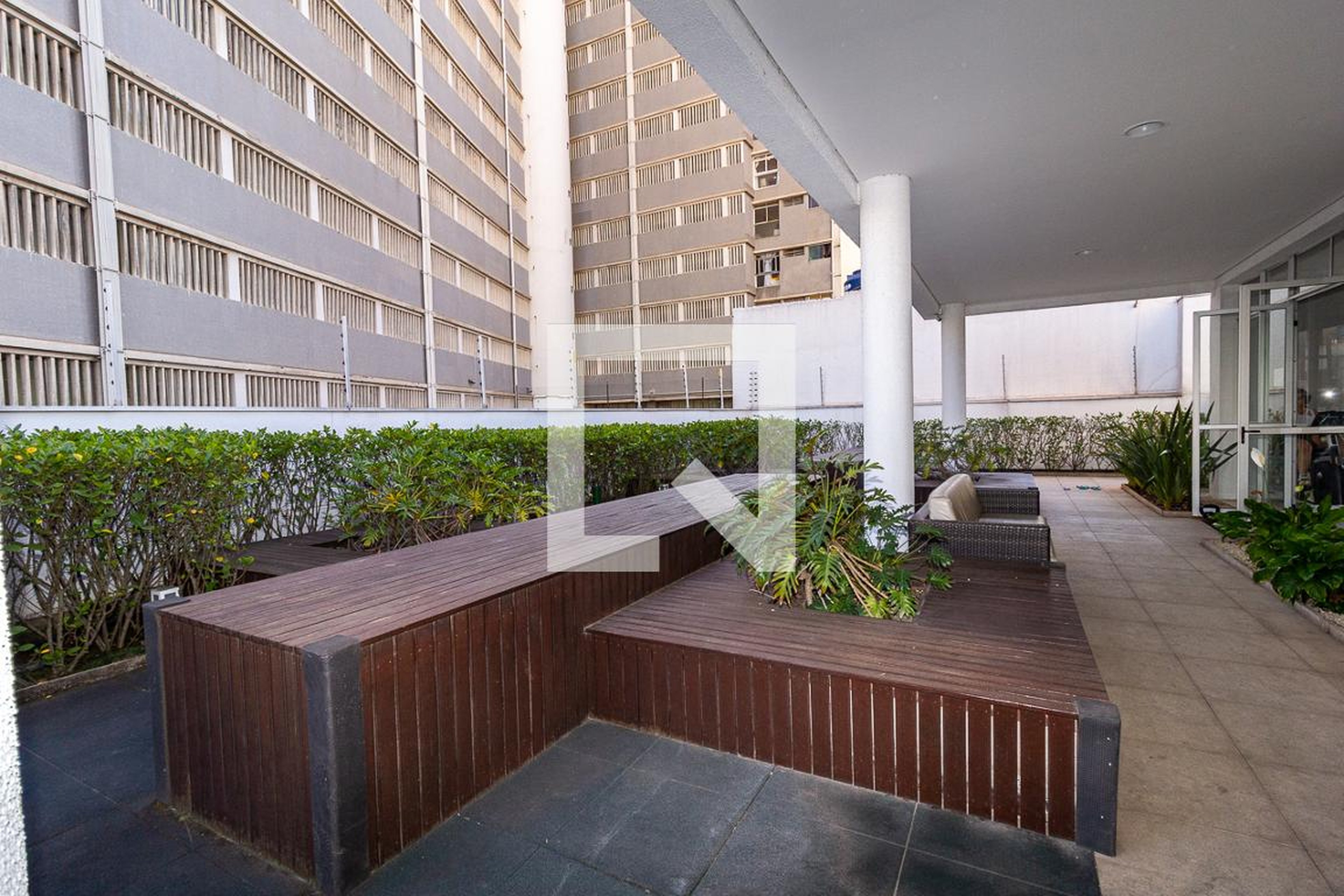 Área externa - Cenário da Vila