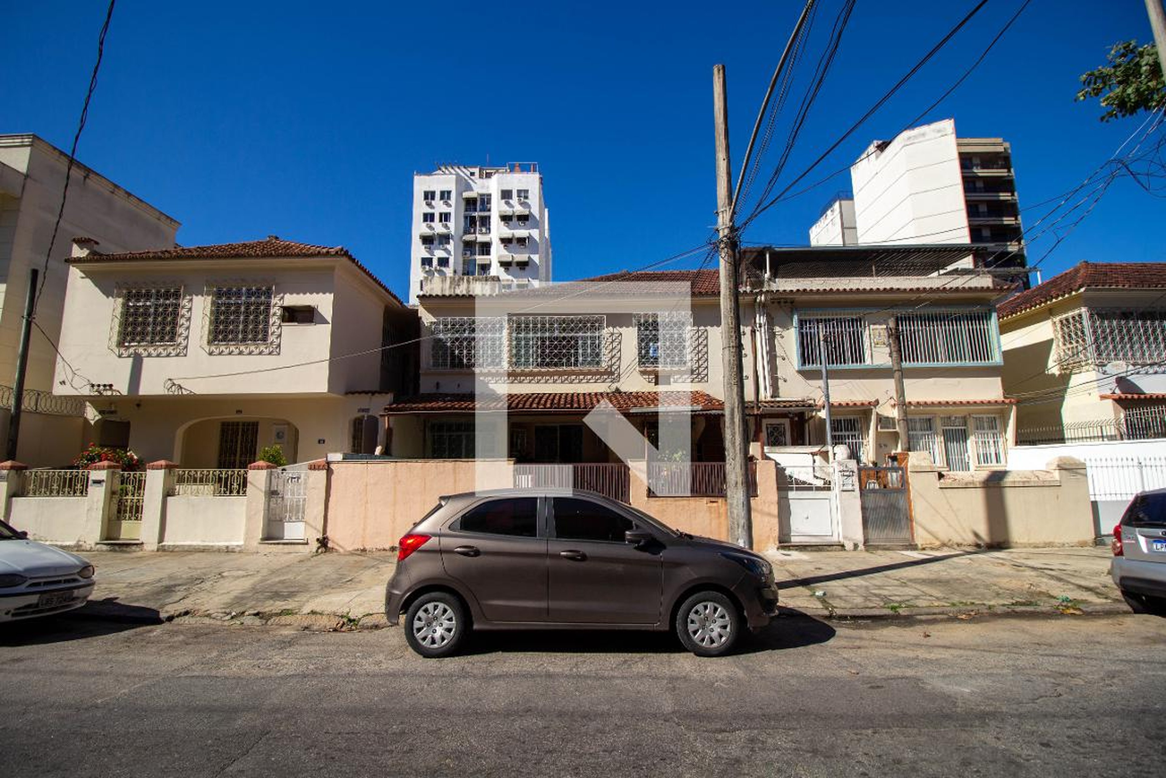 Fachada Condomínio em Rua Juparanã, 59