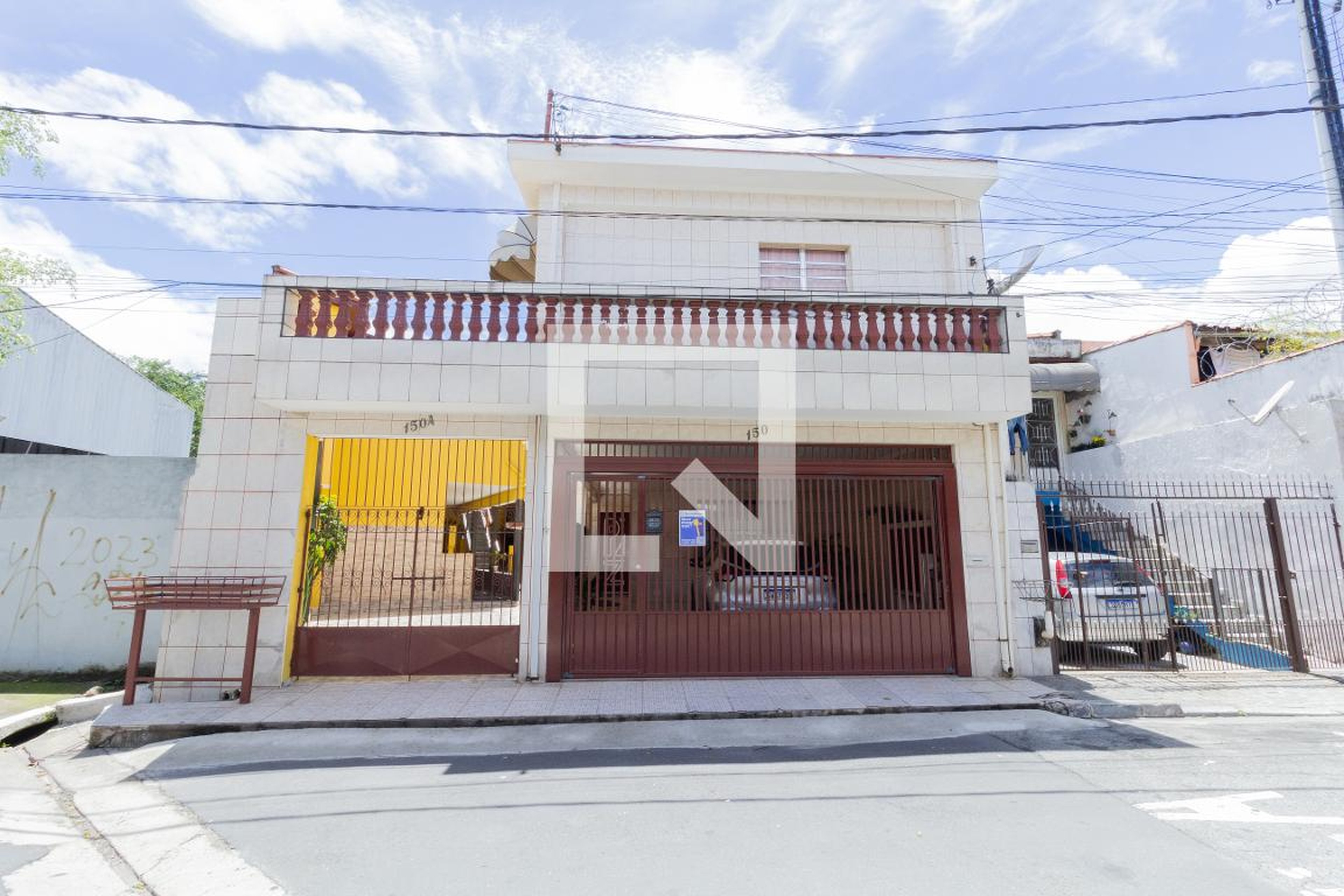 Fachada Condomínio em Rua Morro do Descanso, 150