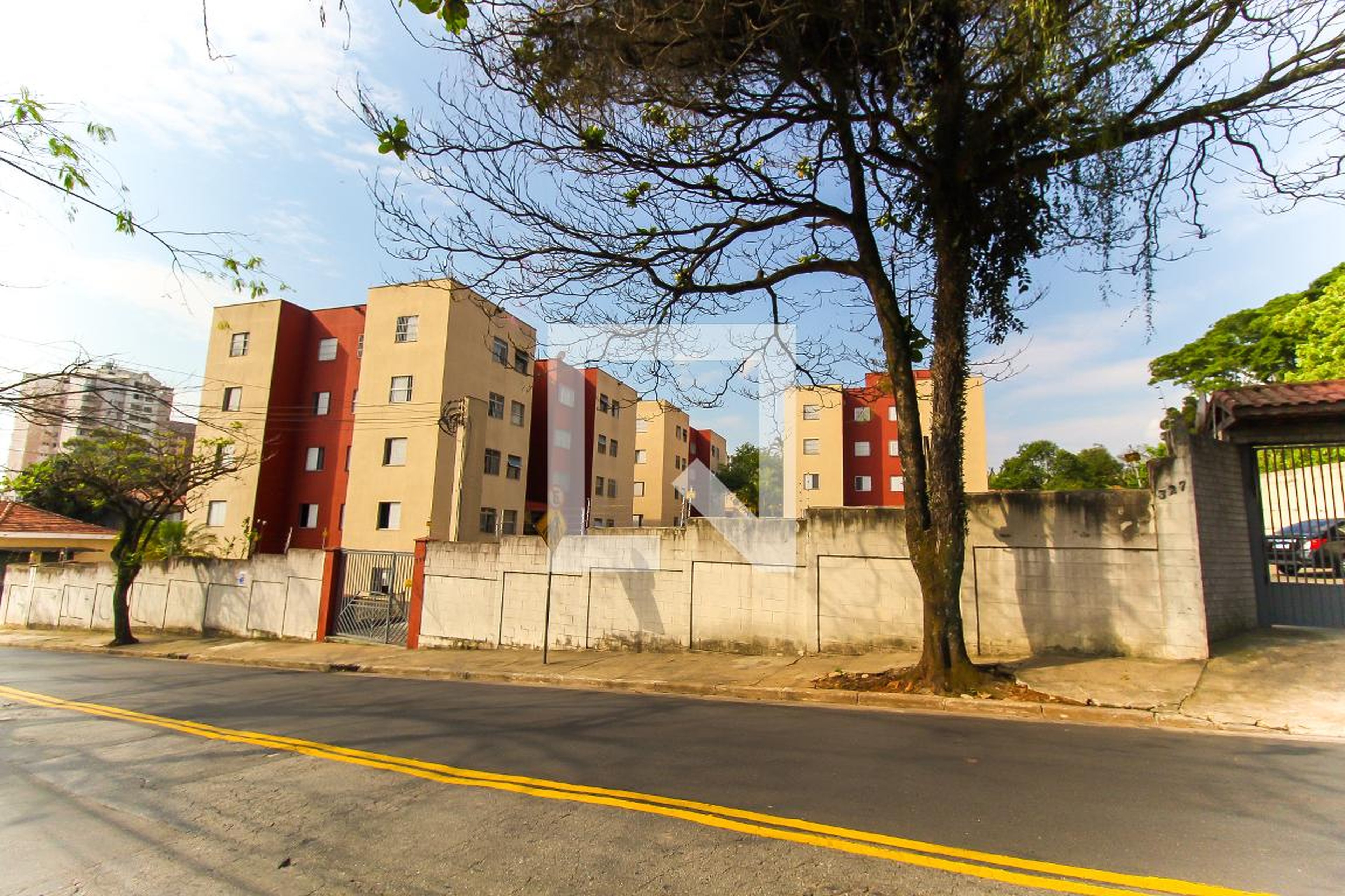 Fachada do condomínio Residencial Independência