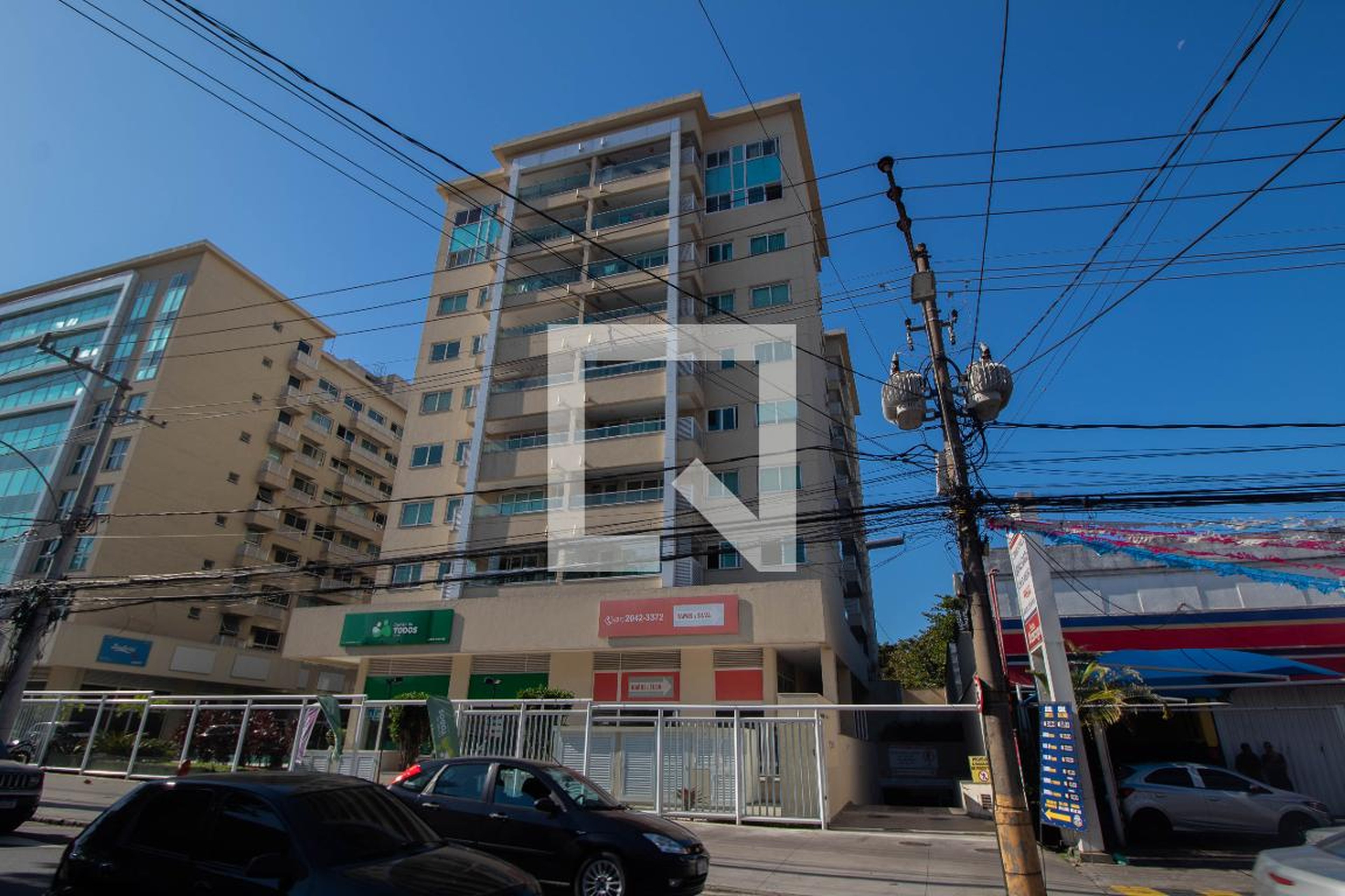 Fachada Condomínio Office Mall e Residencia