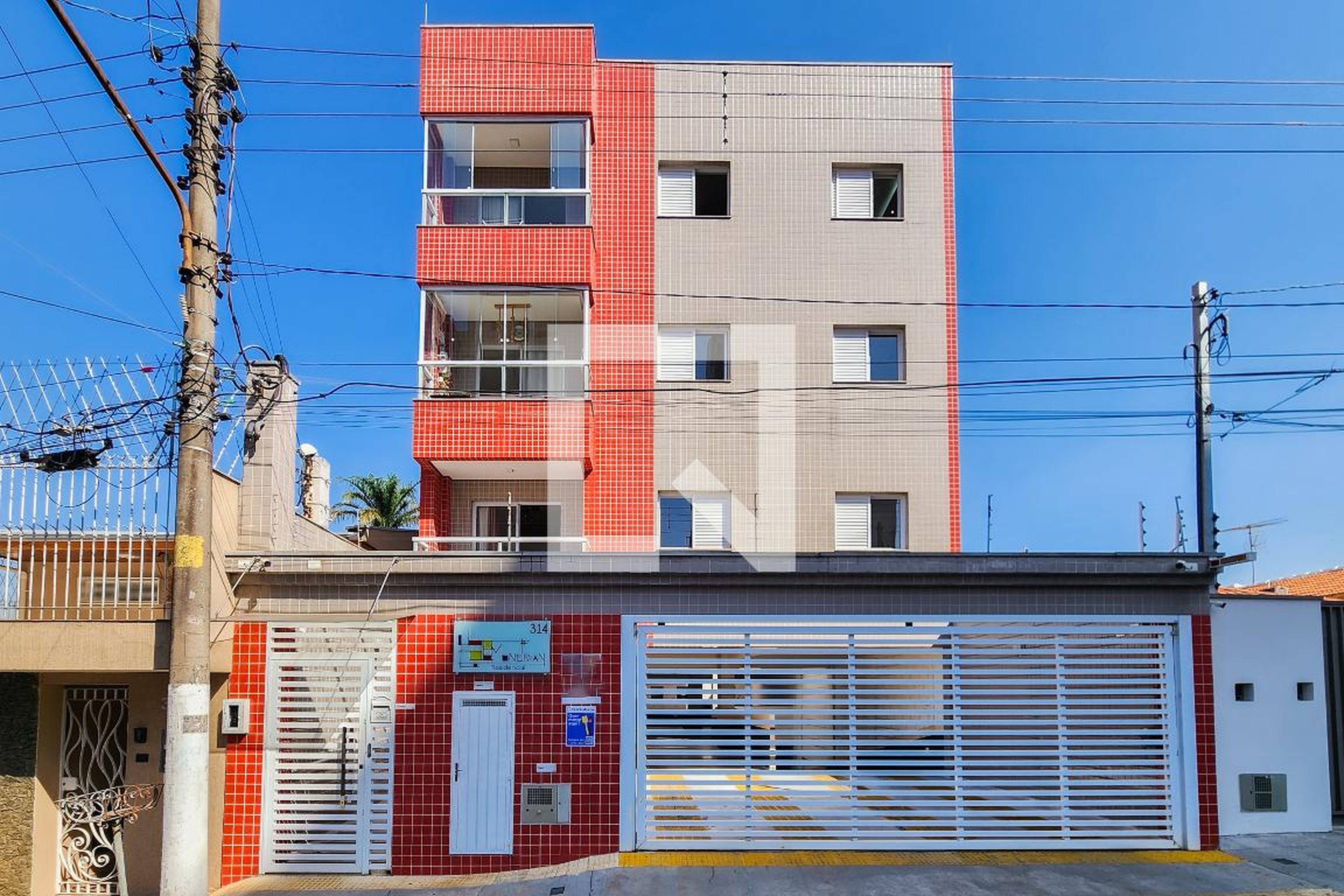 Fachada do Condomínio Condomínio em Rua Conde Siciliano, 314