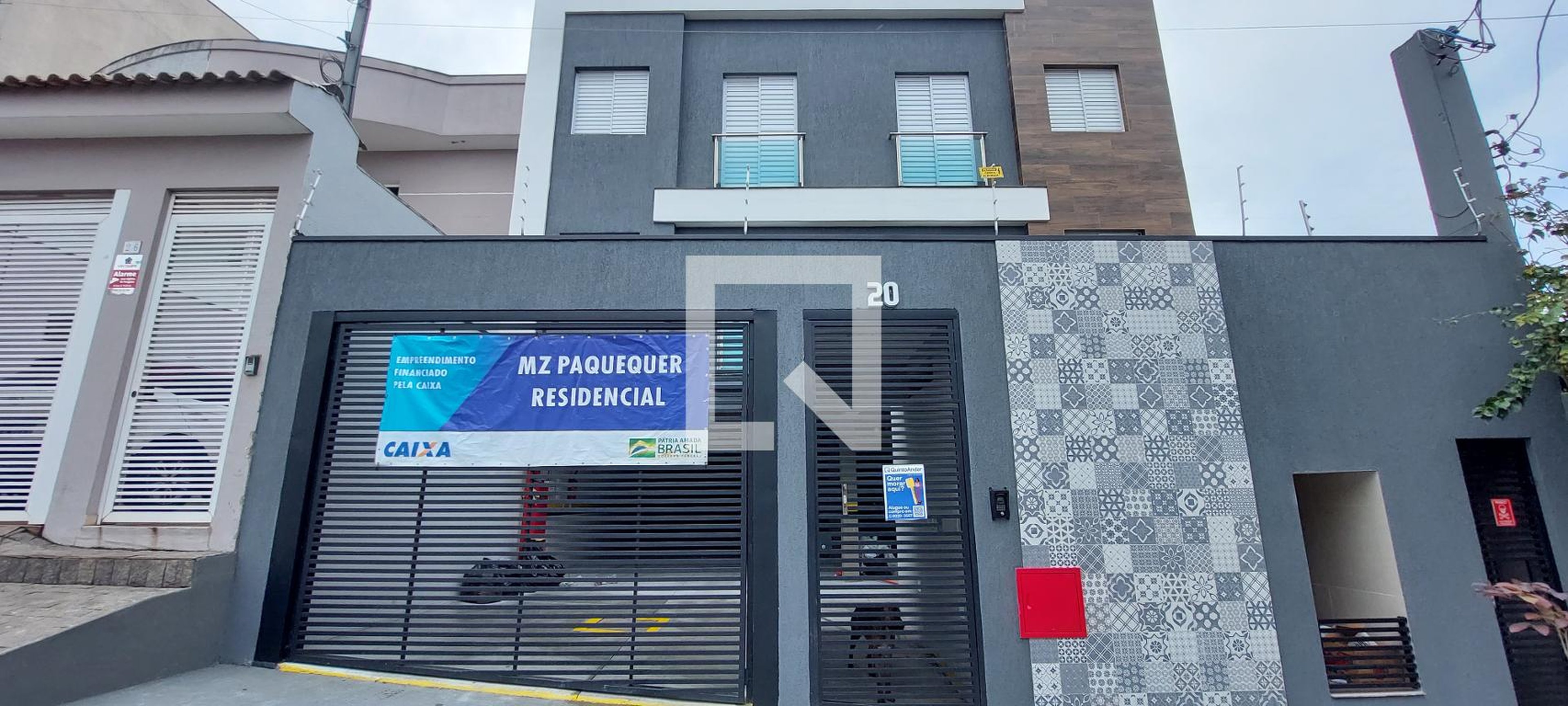Fachada do Prédio Condomínio em Rua Paquequer, 20