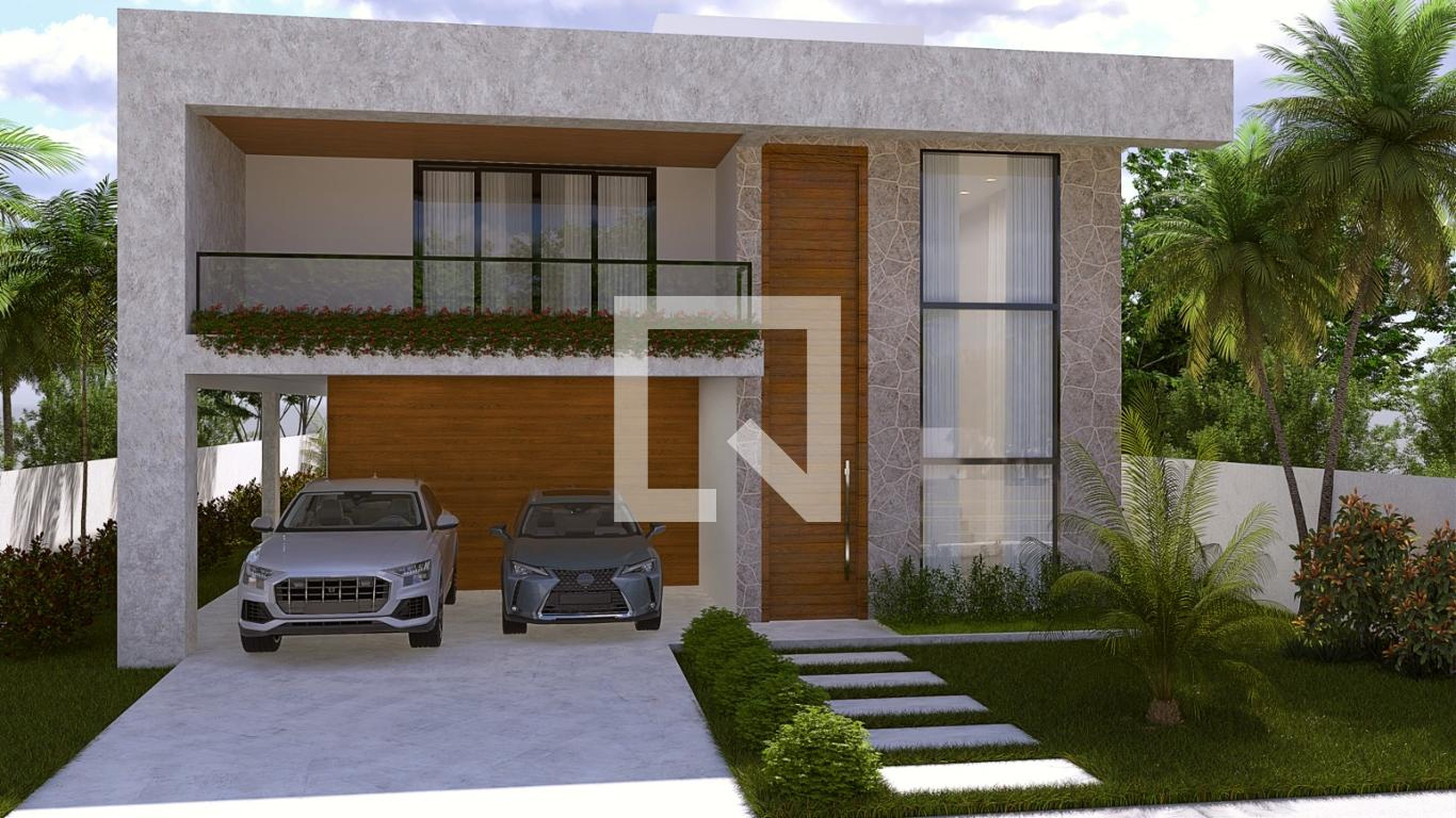 fachada Condomínio em Rua Paranapanema, 2