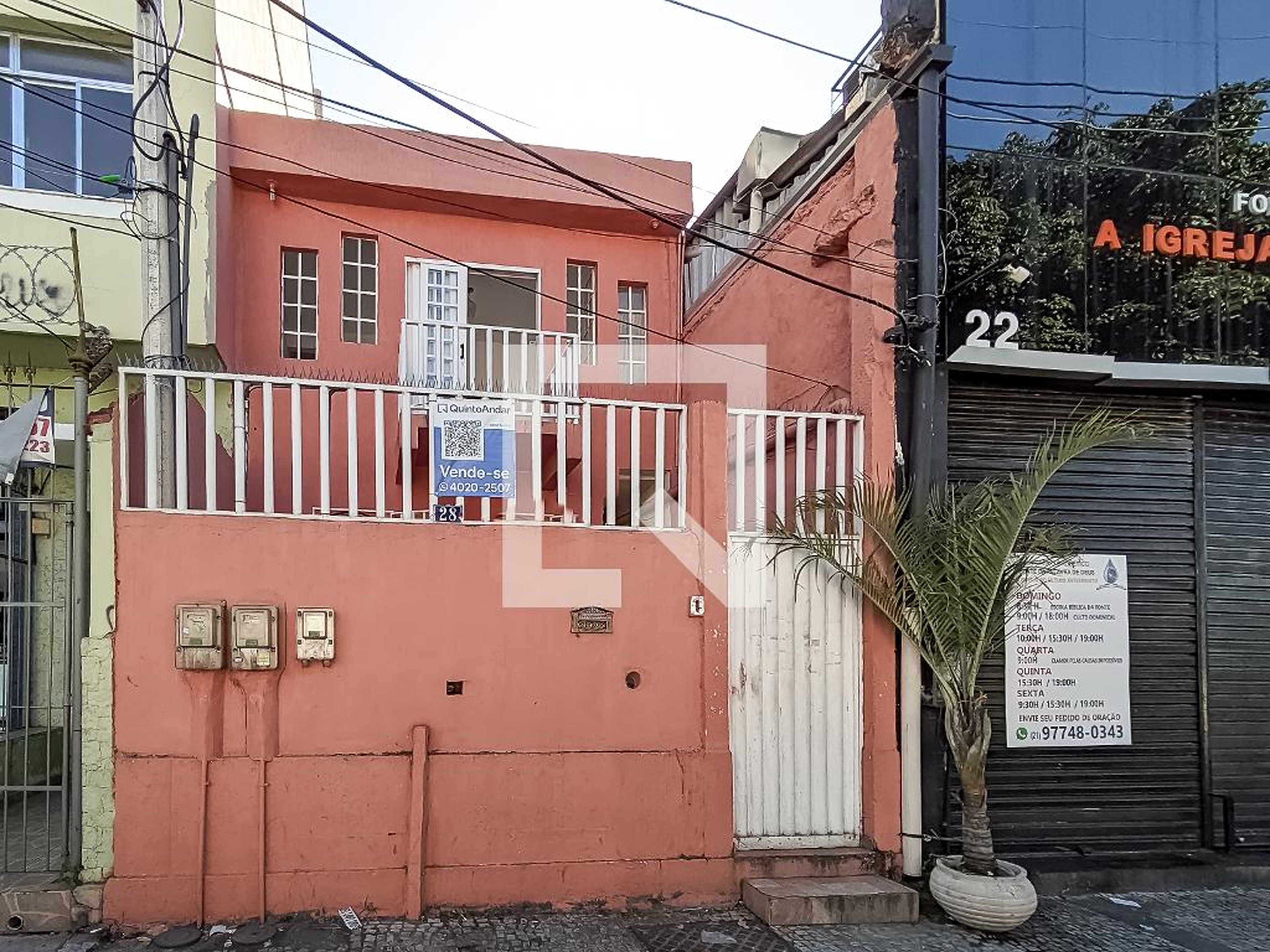 Fachada Condomínio em Rua Leopoldo, 28