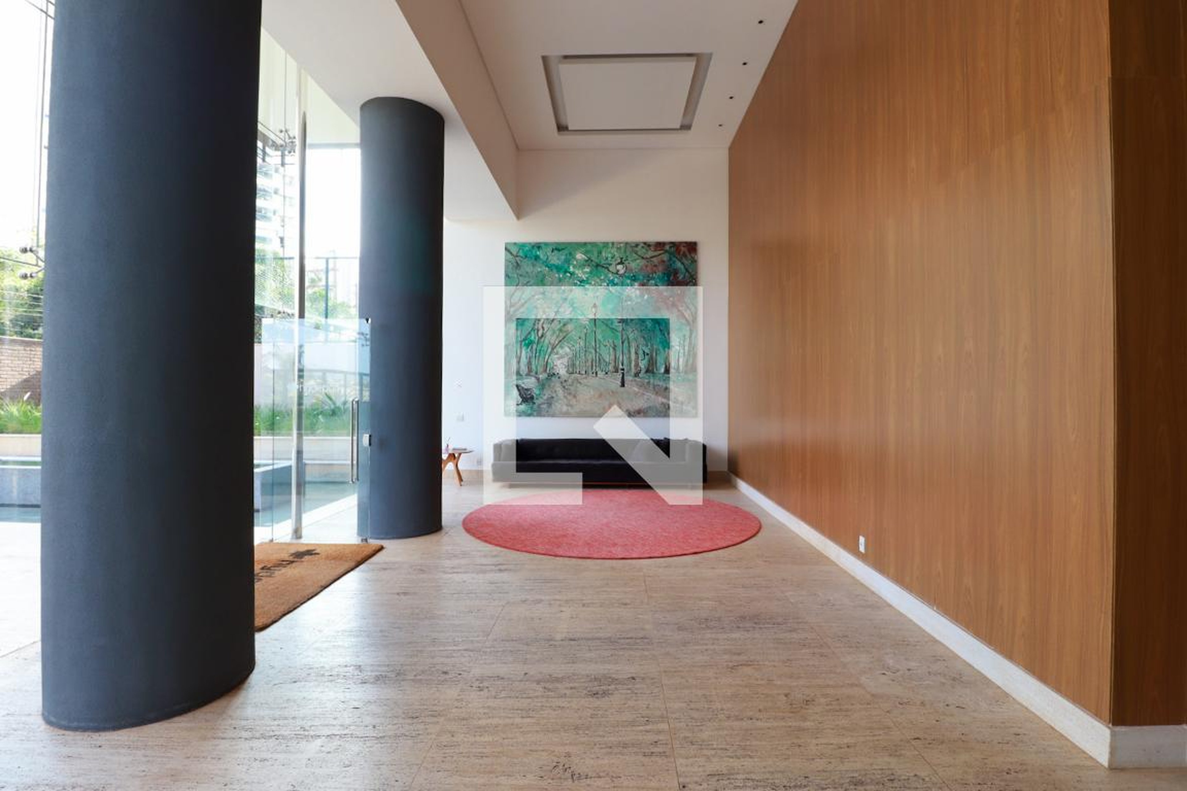 Hall de entrada Condomínio Hyde Park