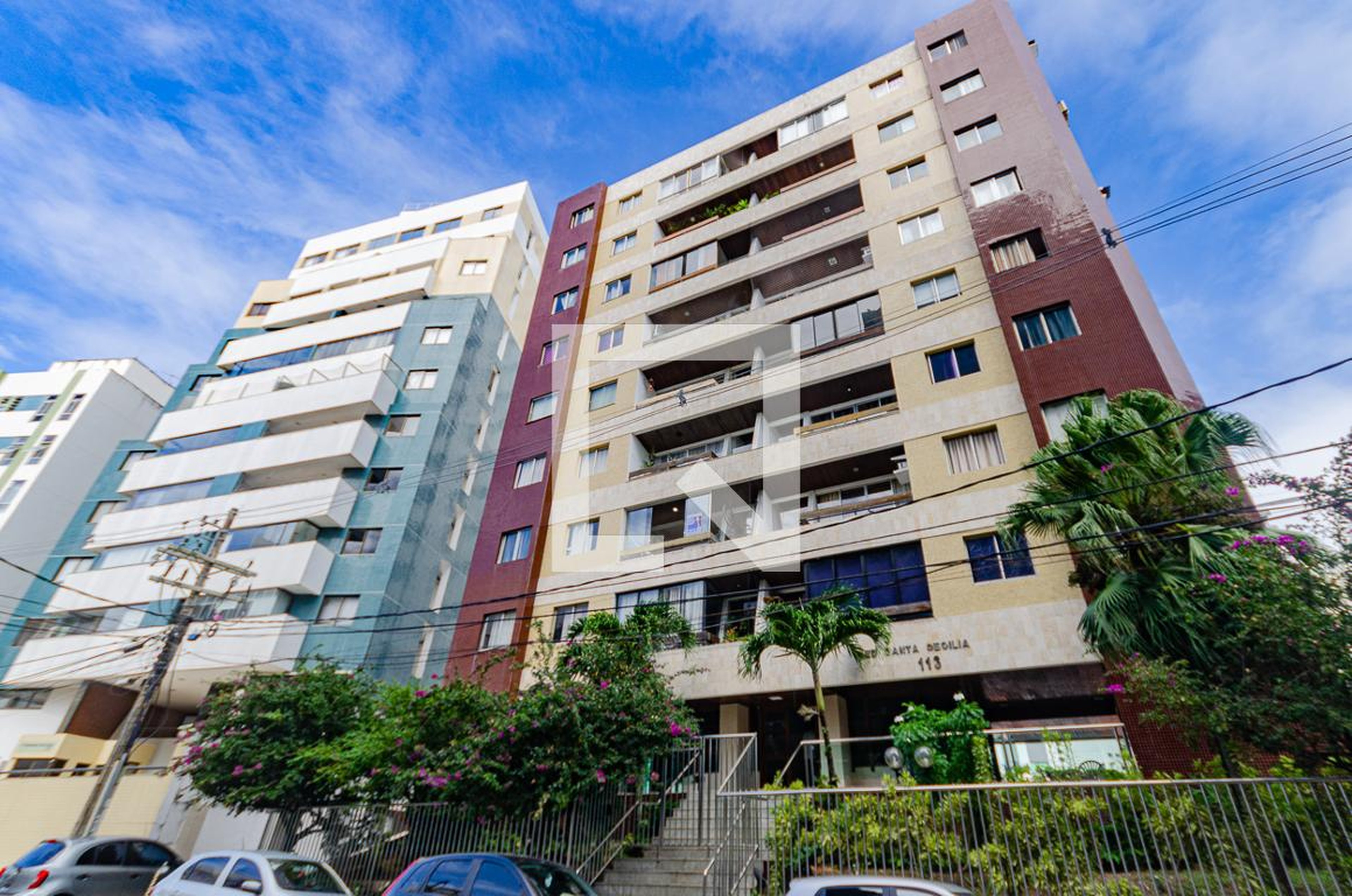 Fachada Condomínio Santa Cecília