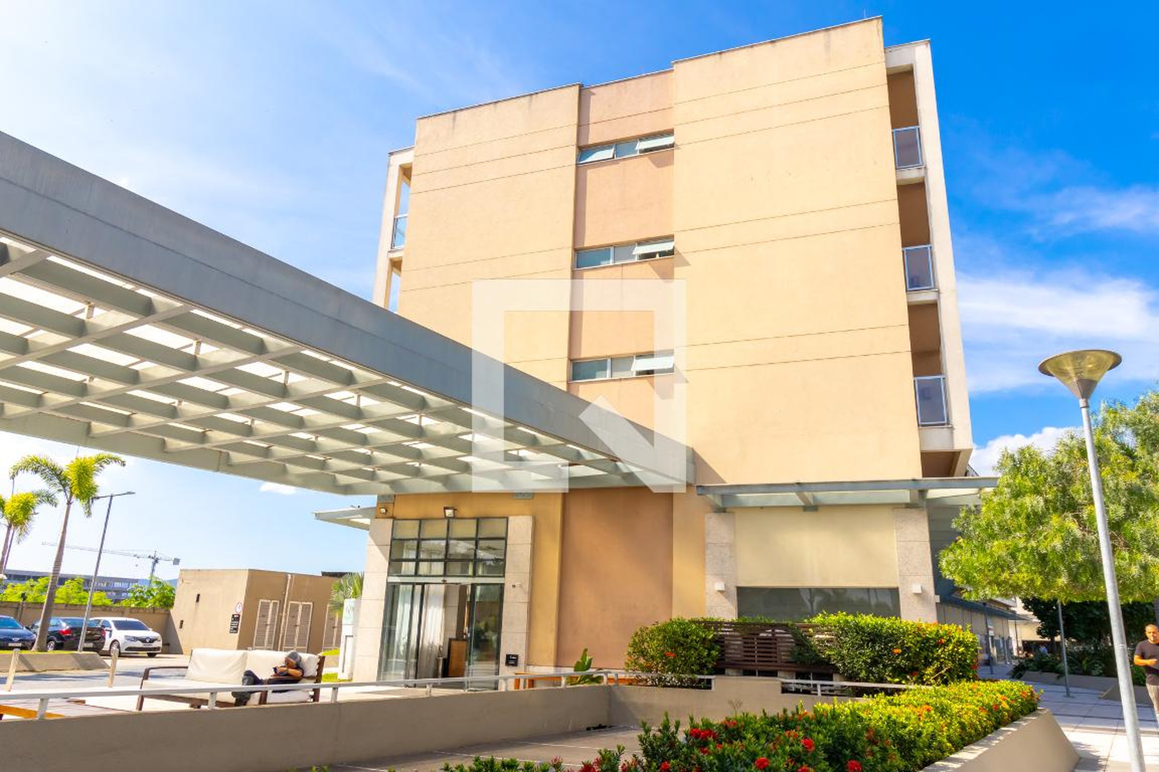 Fachada do Prédio Condomínio Link Stay