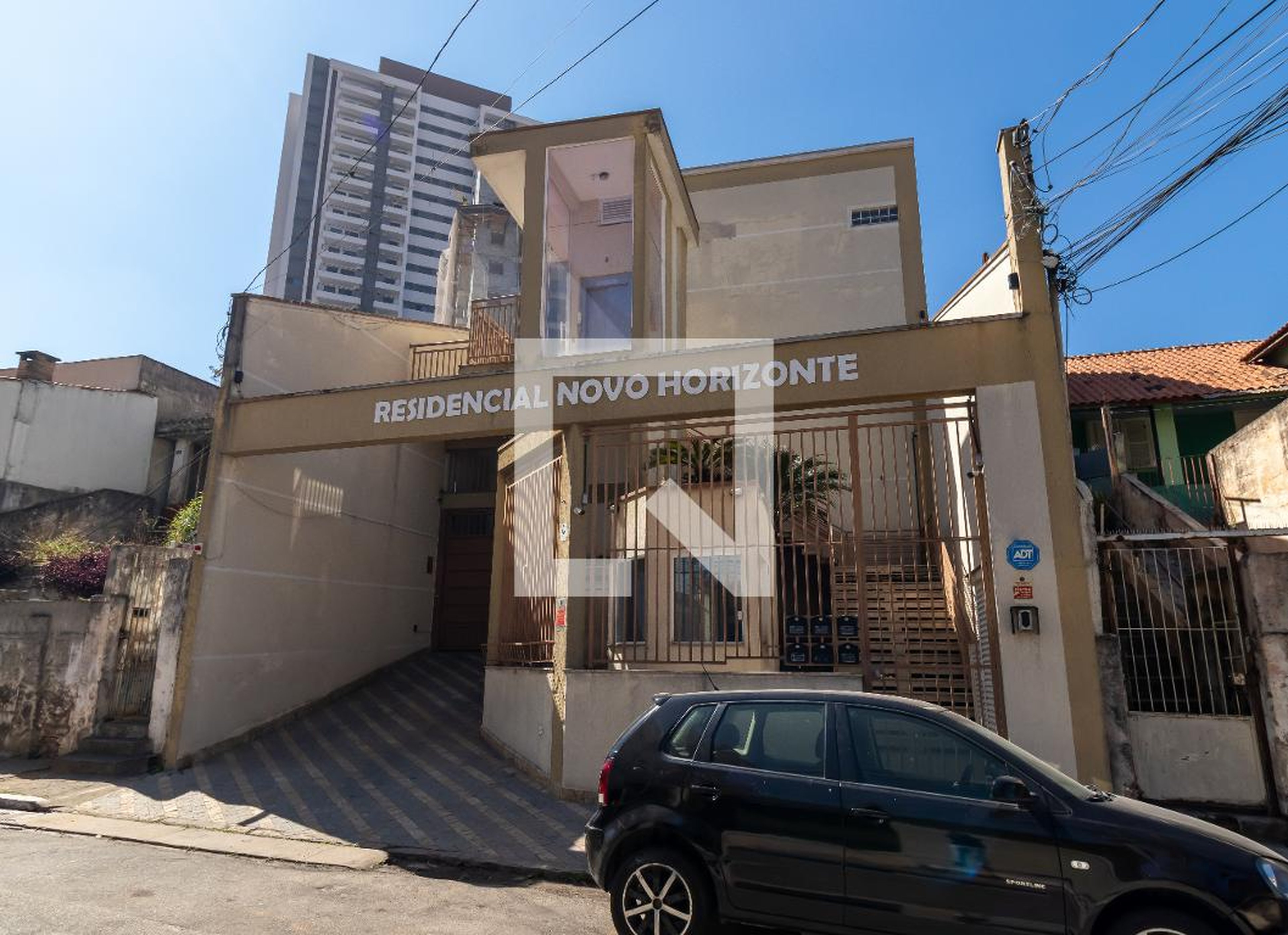 Fachada do Condomínio Residencial Novo Horizonte