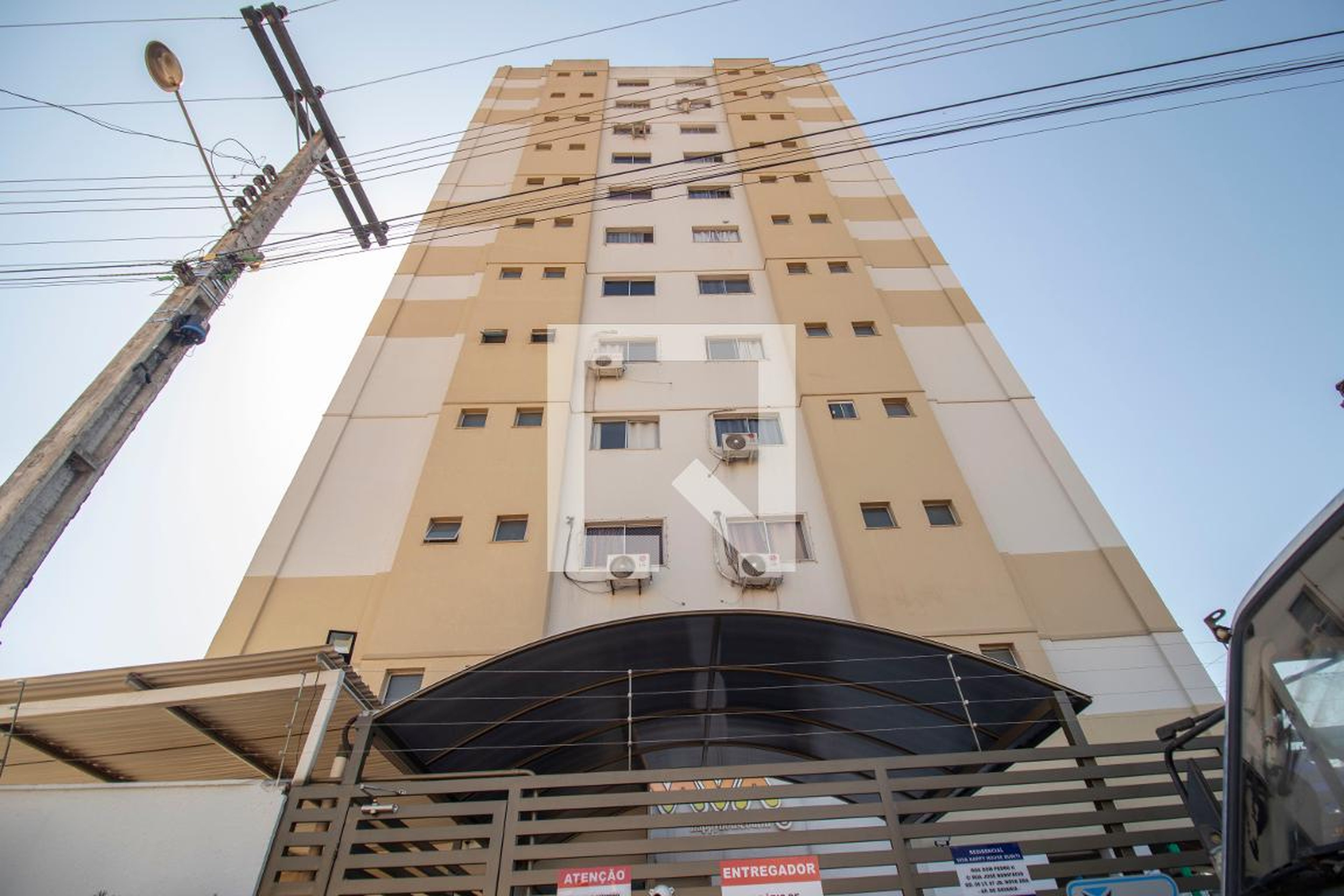 Fachada Condomínio em Rua Dom Pedro II, 444