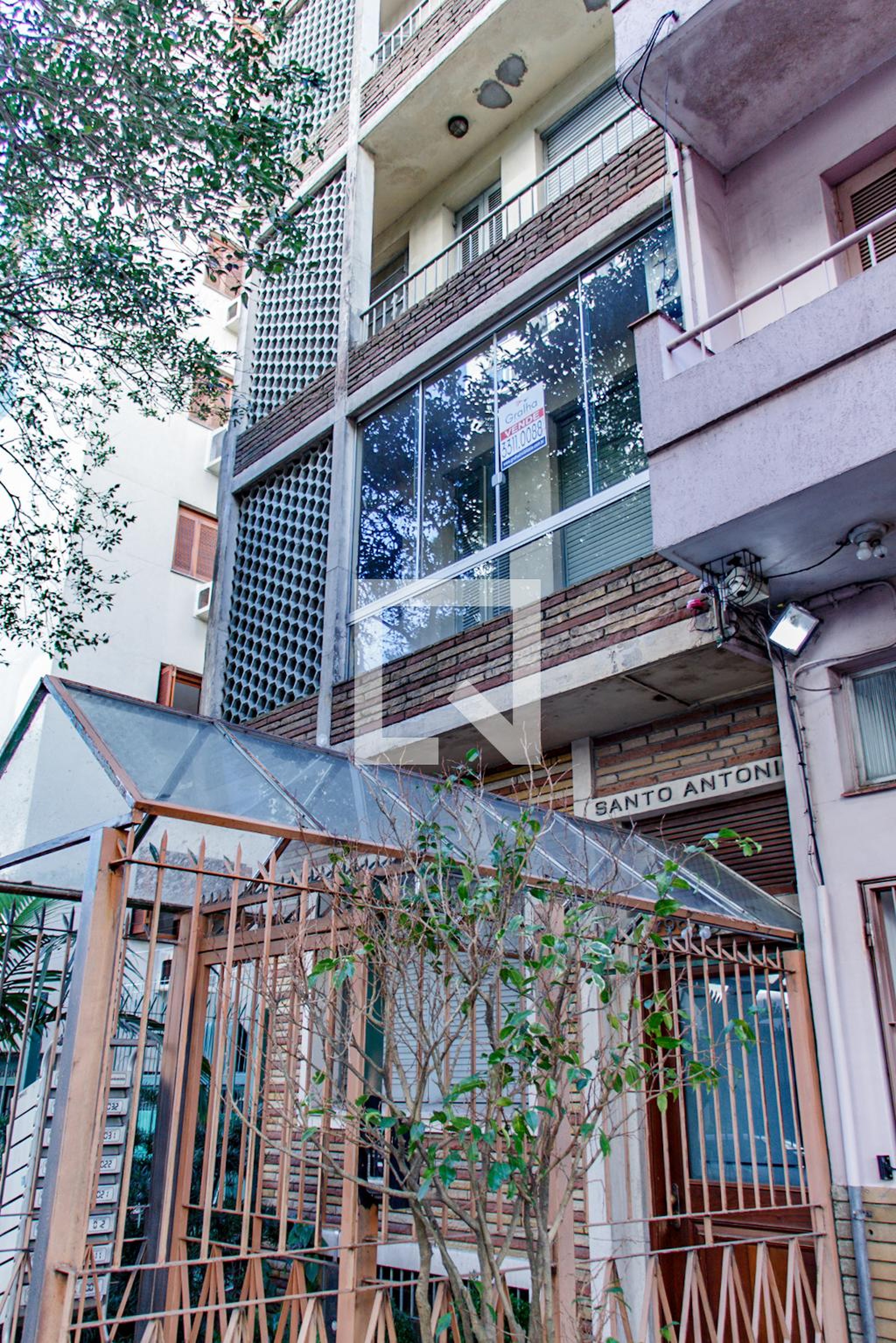 Fachada do Prédio Edifício Santo Antônio
