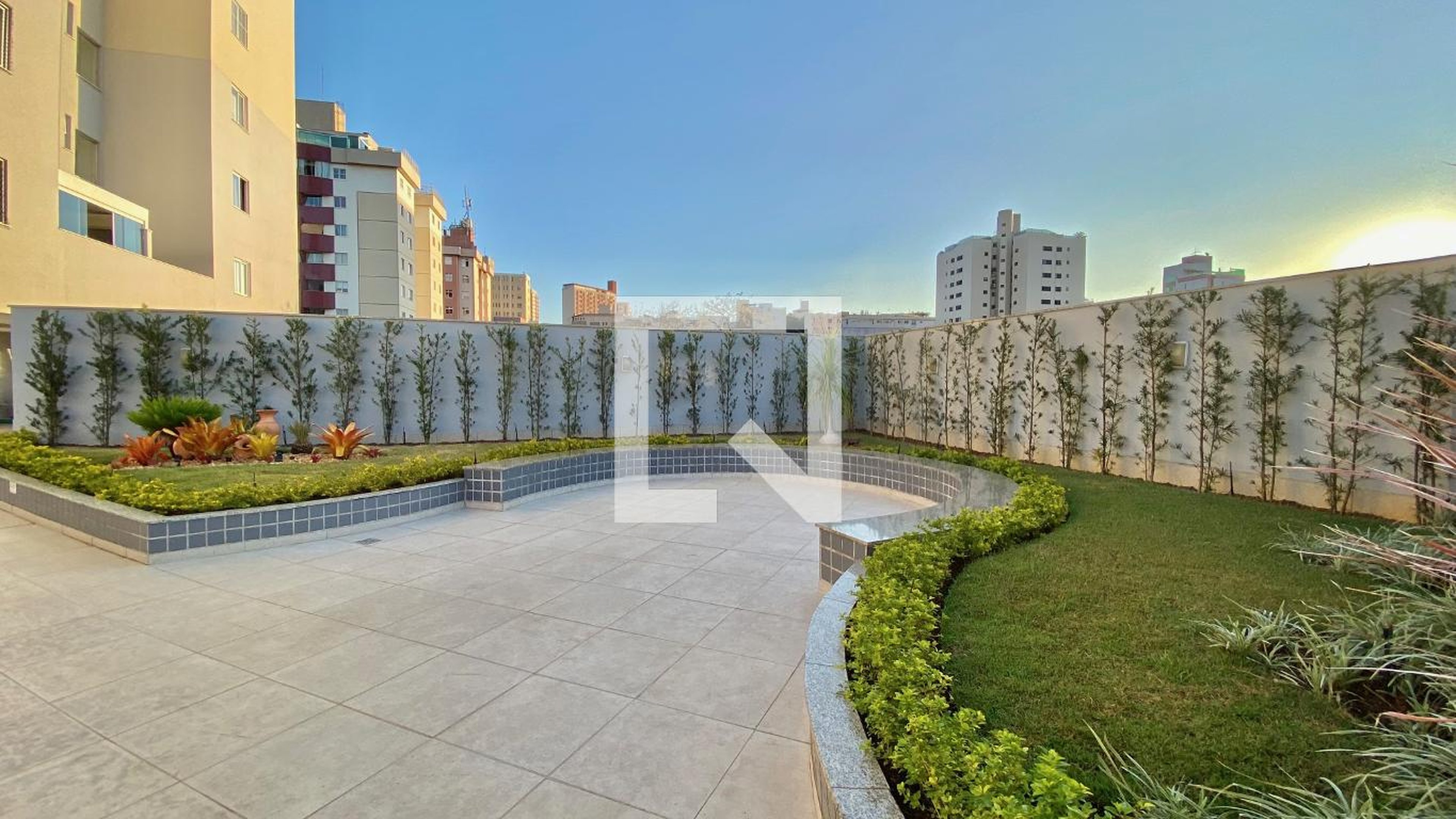 Fachada Condomínio Ed Vida Campestre