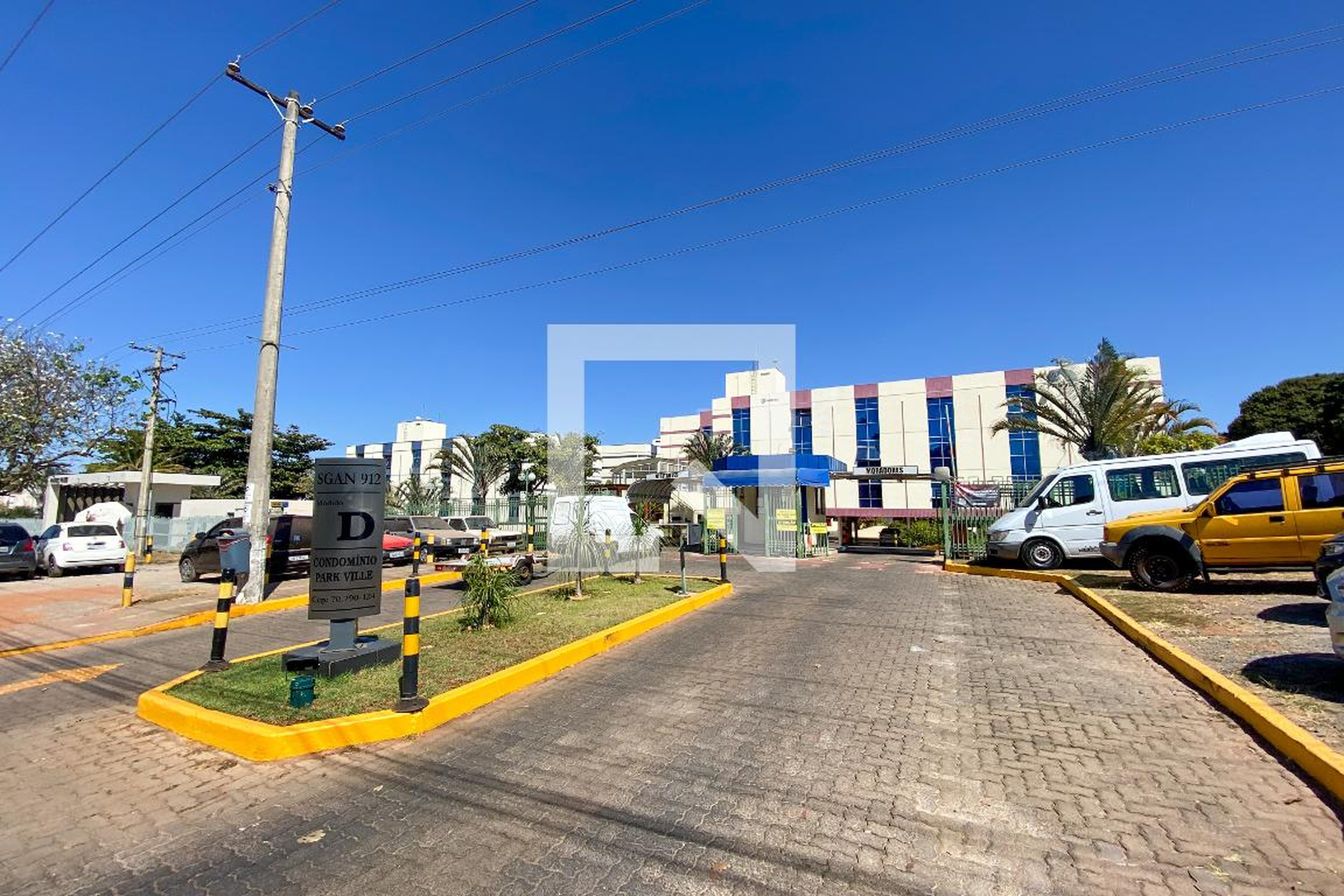 Fachada Condomínio em Sgan 912 Módulo D Bloco F, 7