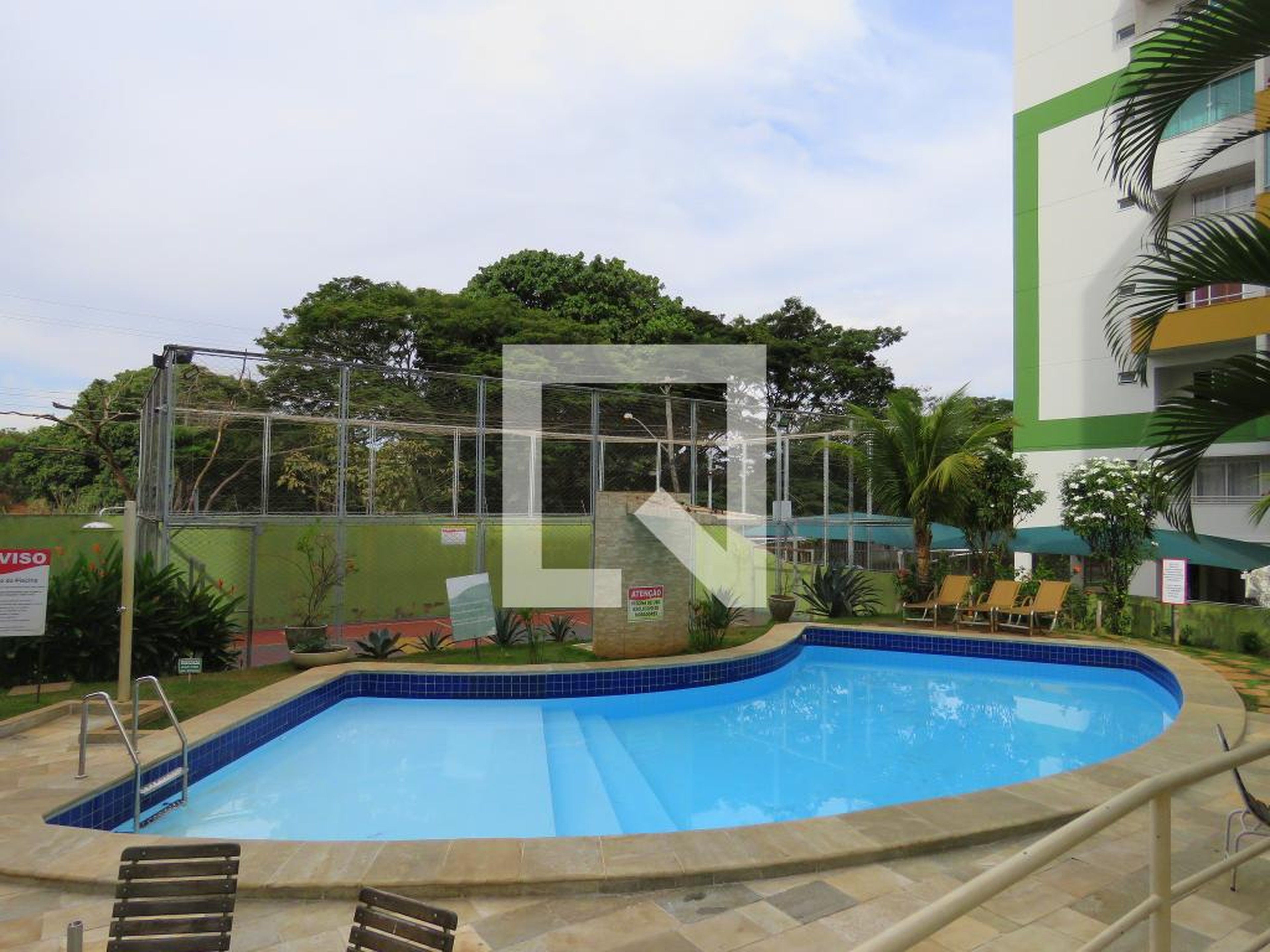 Área comum - Piscina Condomínio em Rua das Papoulas, Lote 01-14