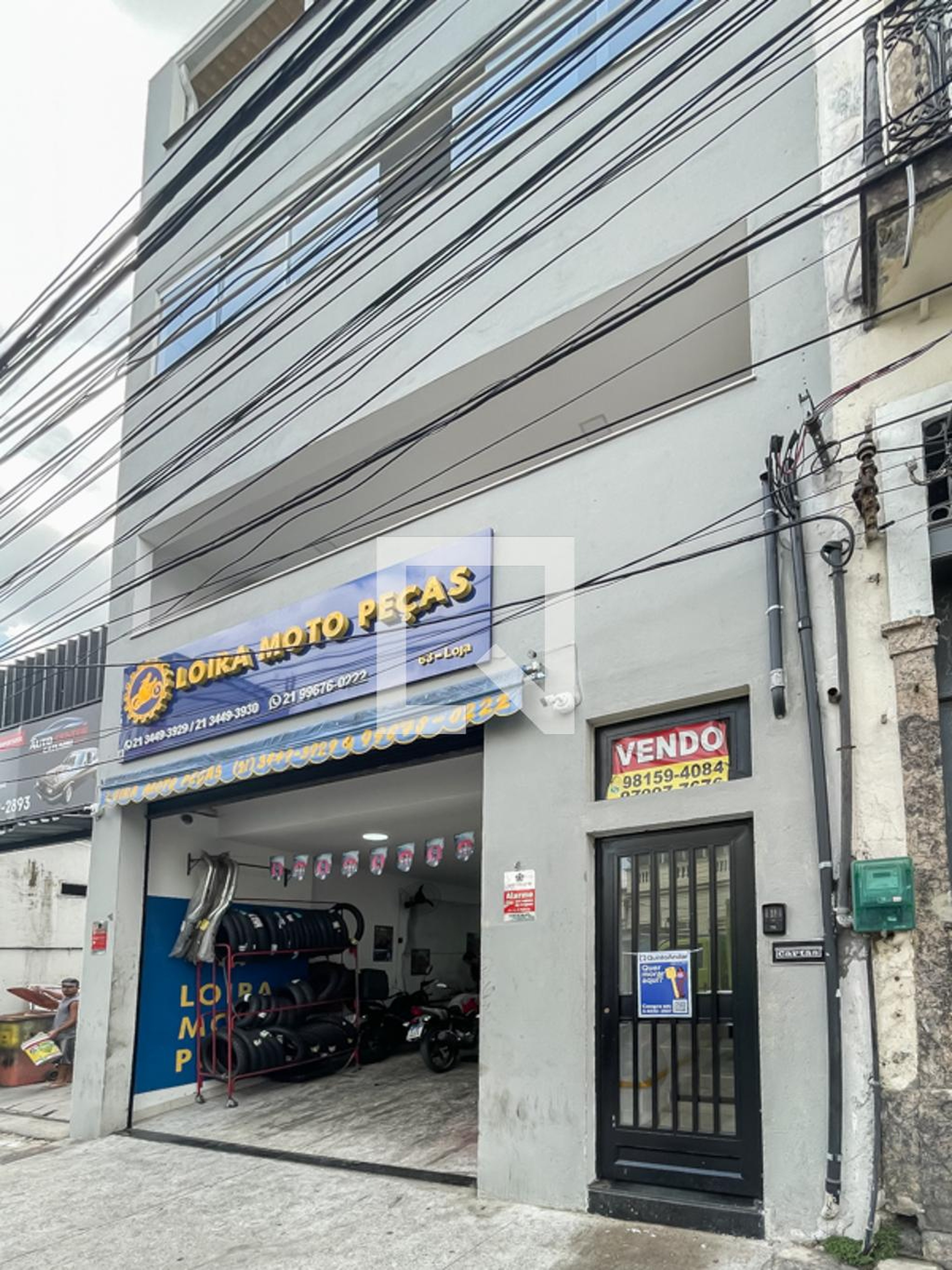 Fachada Condomínio em Rua do Catumbi, 63