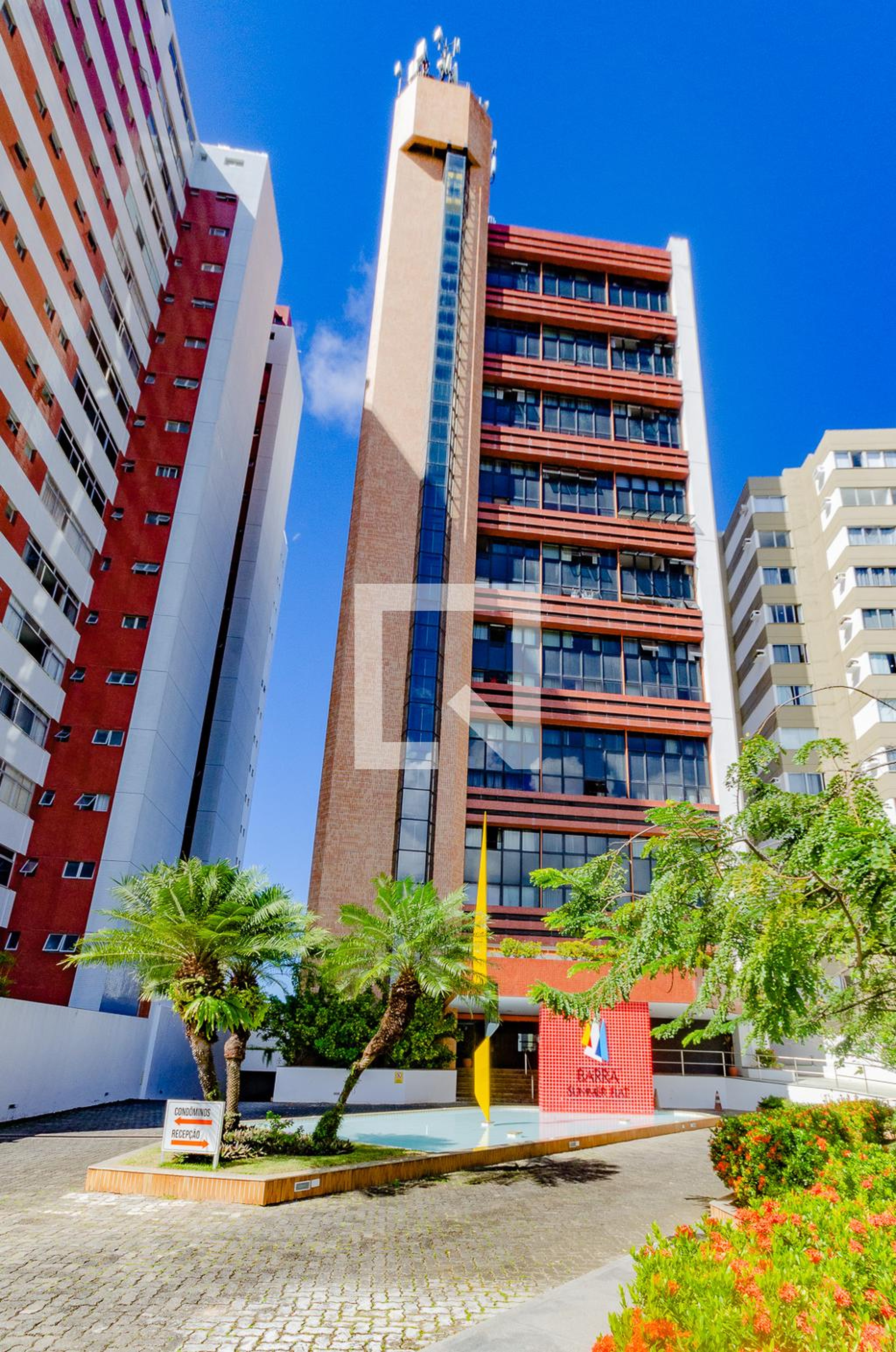 Fachada do Condomínio Condomínio Barra Summer Flat