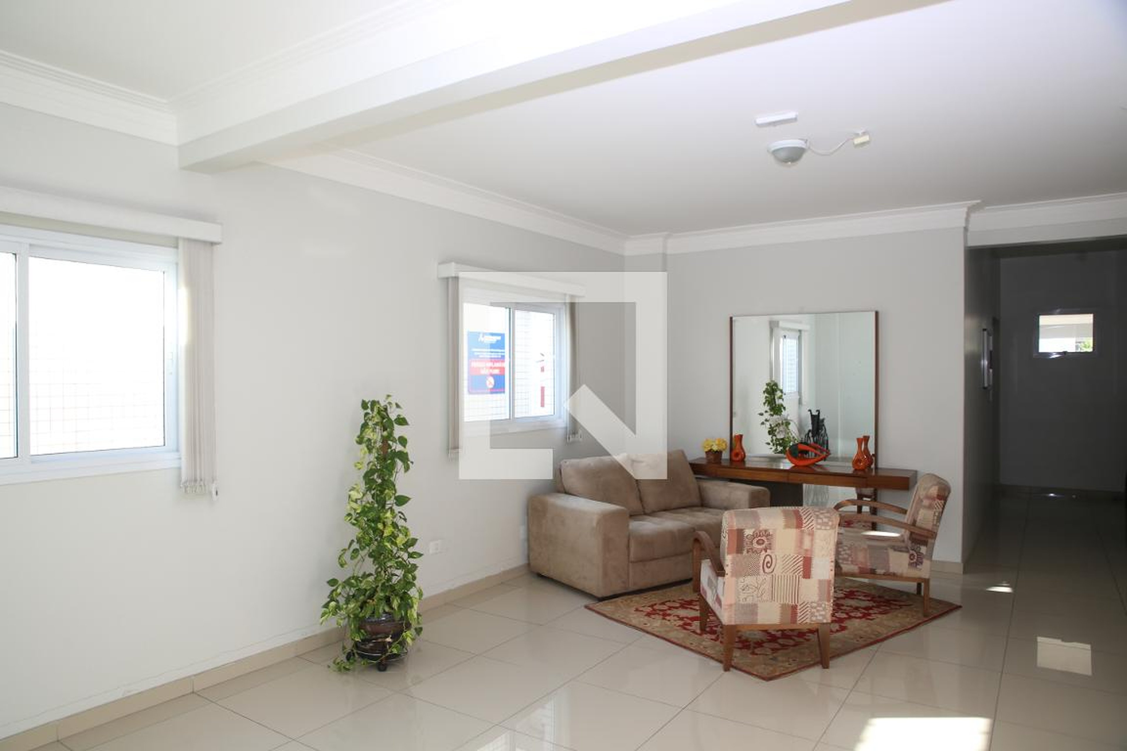 Hall de entrada Condomínio Agua Viva