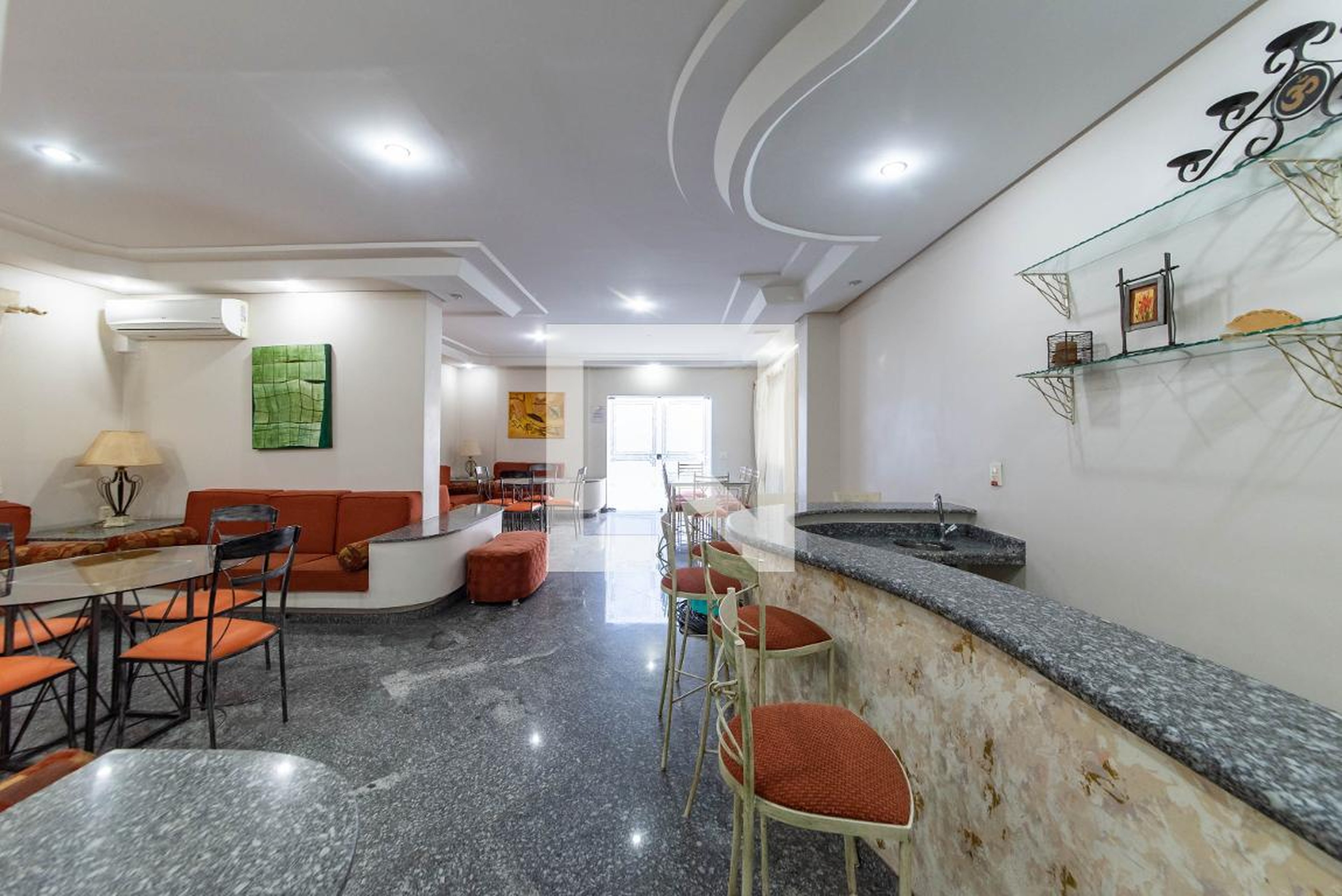 Salão de Festas - Edifício Mahogany