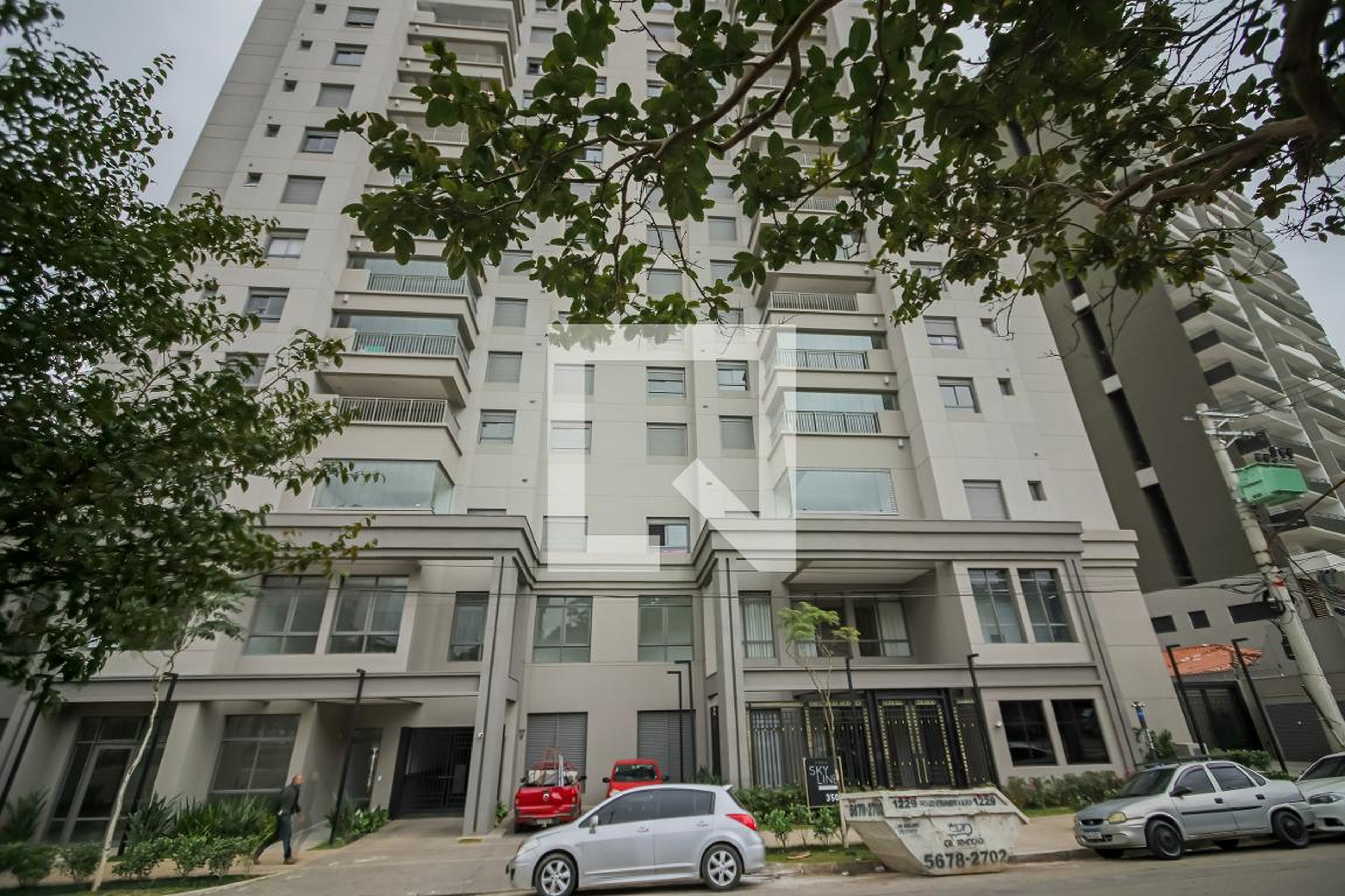 Fachada do Condomínio Condomínio Cyrela Skyline Jockey