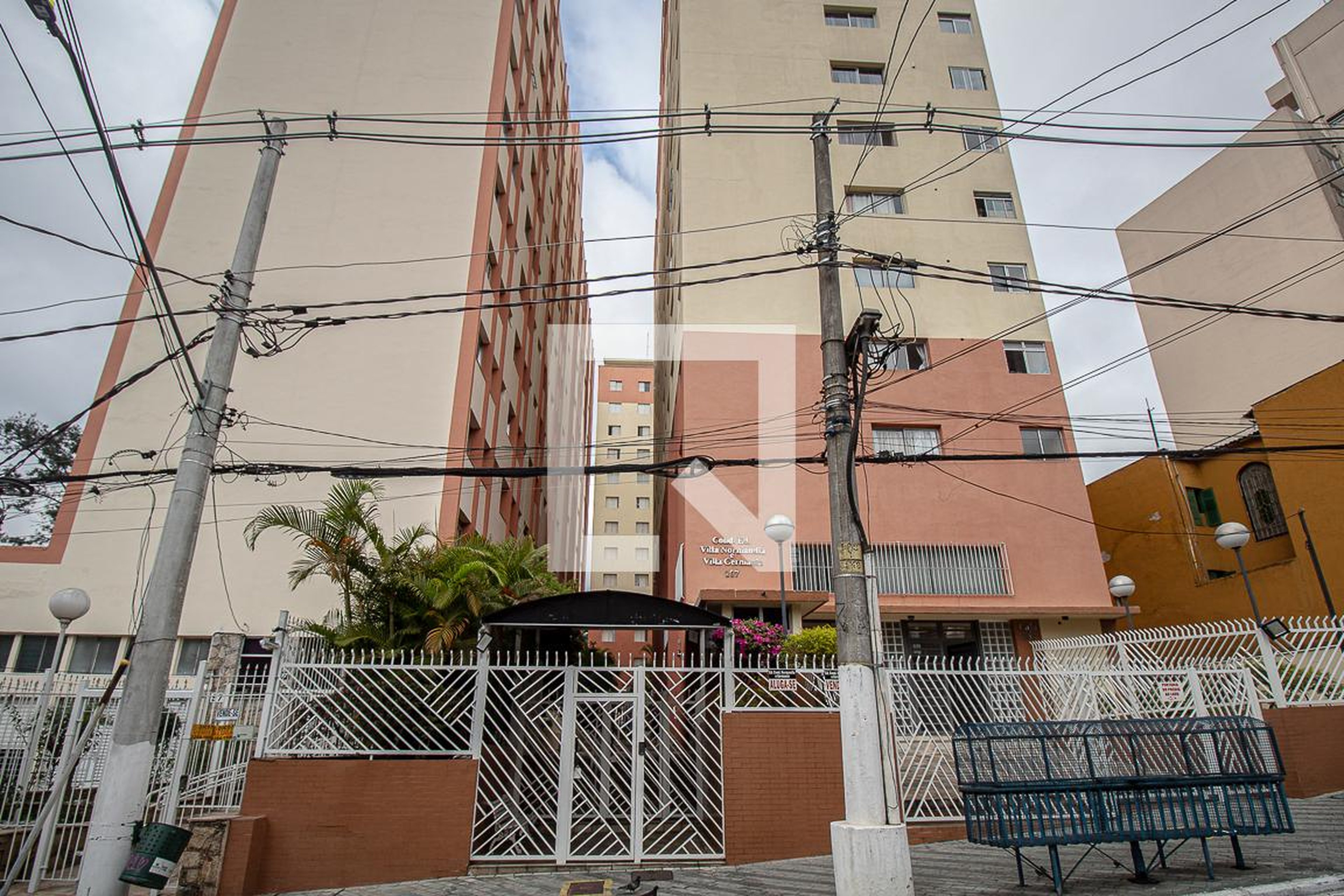 Fachada do Prédio Condomínio em Rua Vergueiro, 107