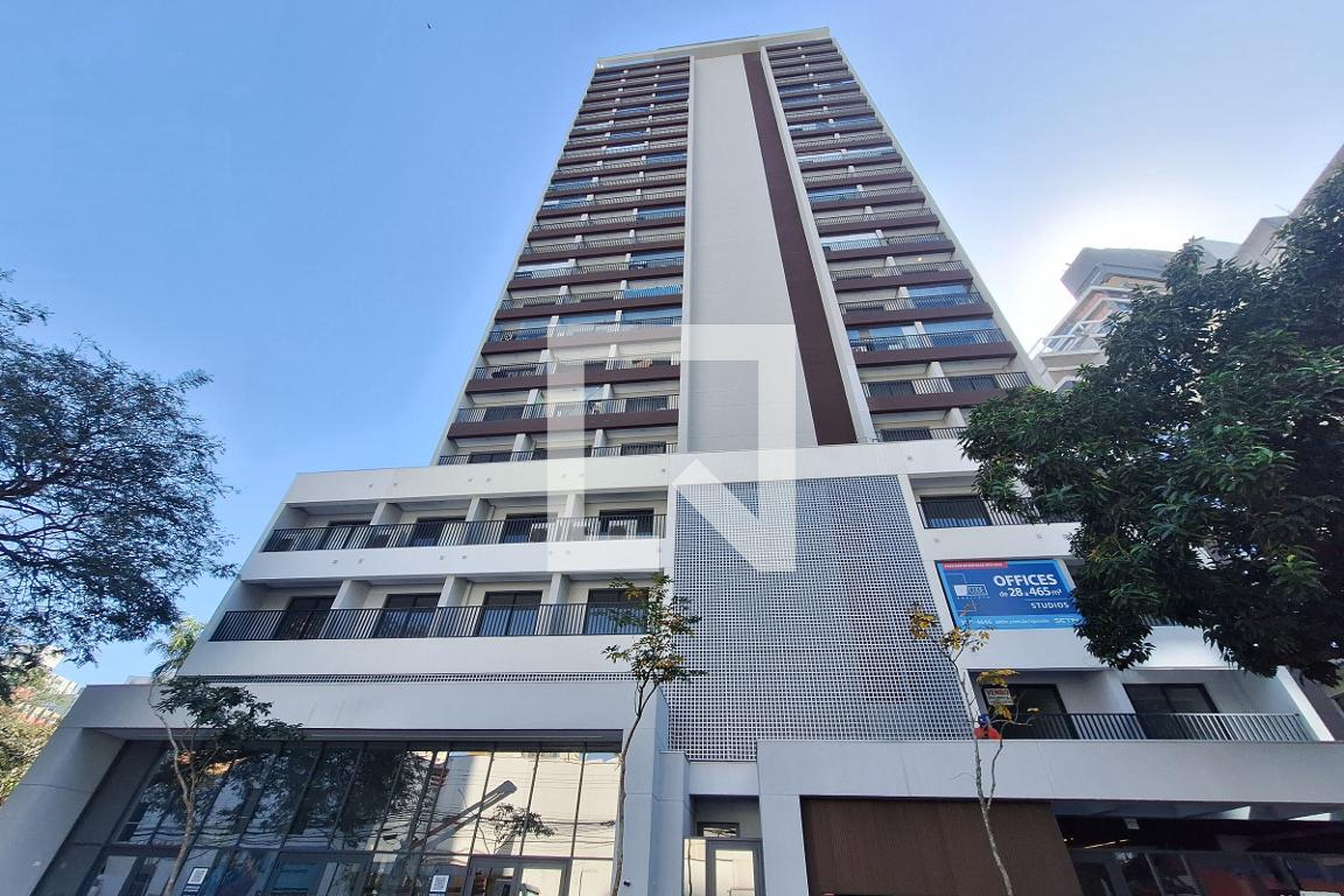 Fachada Condomínio em Rua José Antônio Coelho, 93