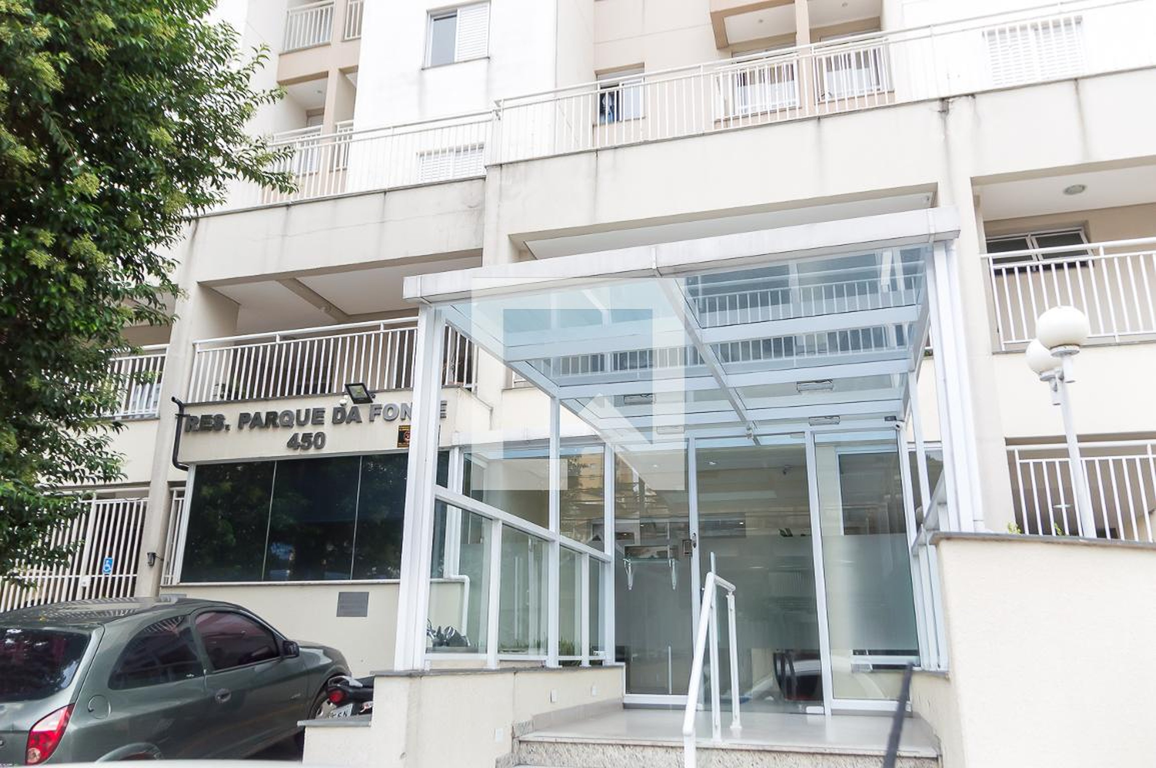 Fachada do condomínio Condomínio Parque da Fonte