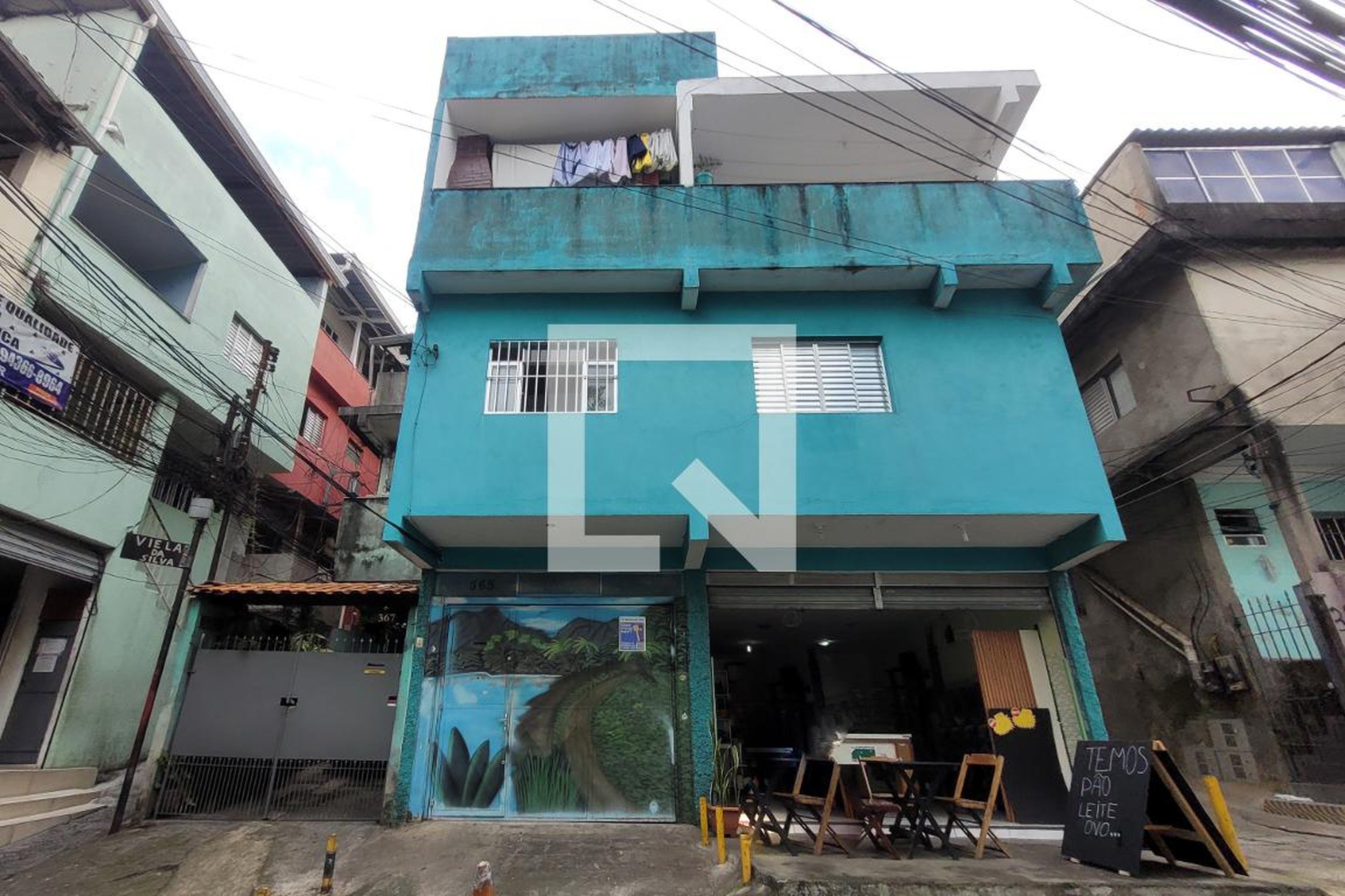 Fachada Condomínio em Rua Maria Teresa Gaudino, 365