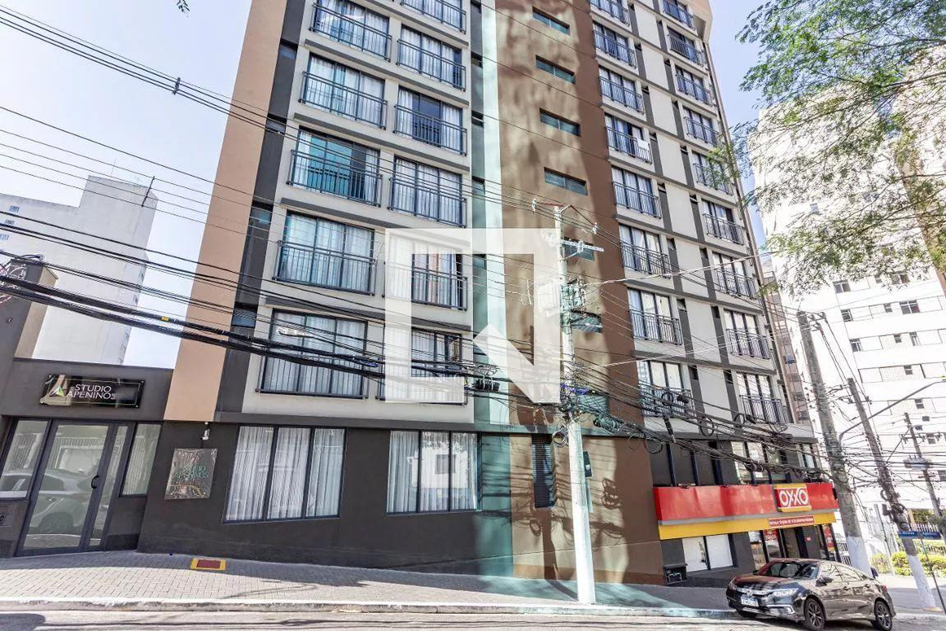 Fachada Condomínio Studio Housi Vila Mariana