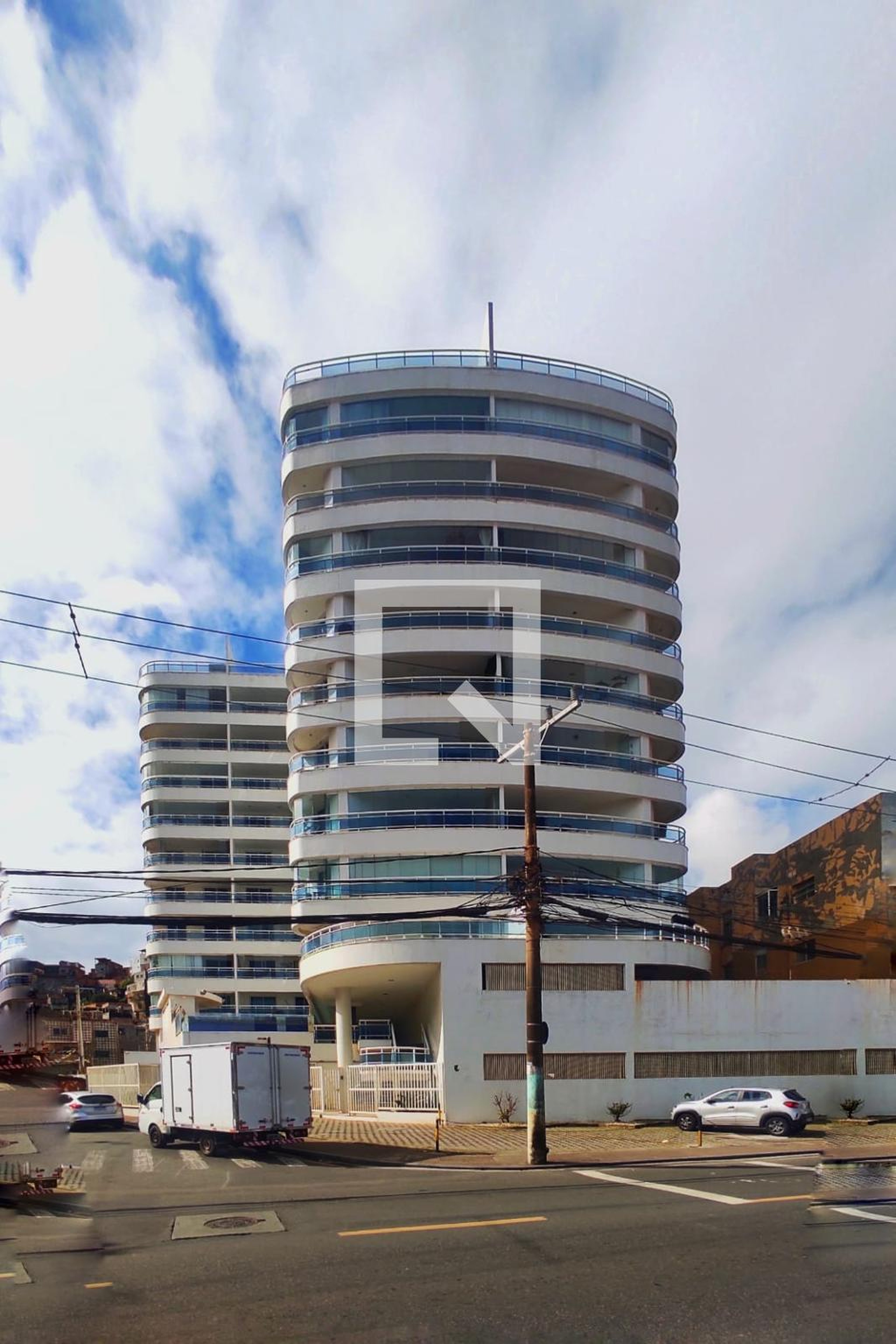 Fachada Condomínio em Rua Morro do Escravo Miguel, 3419