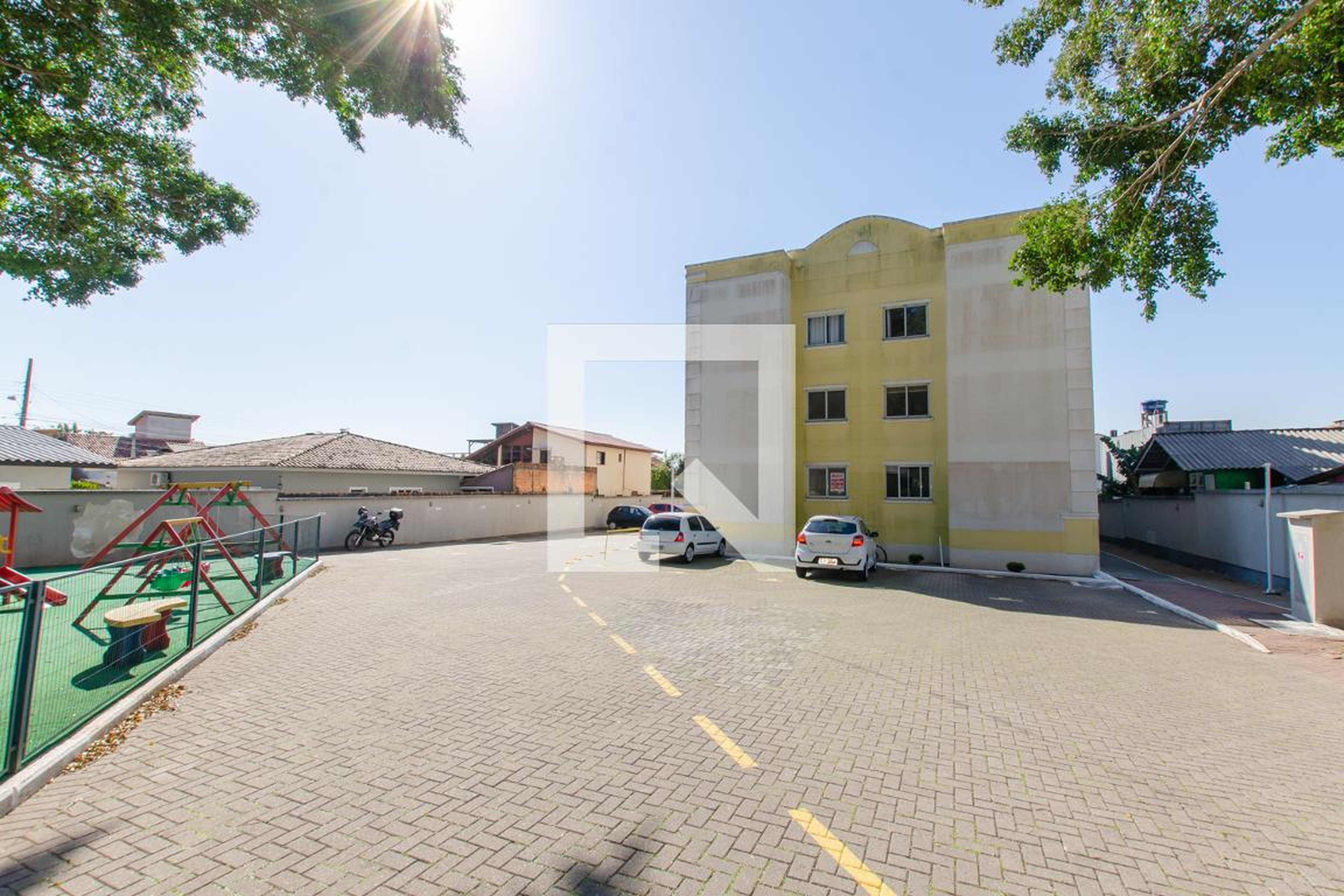 Fachada Condomínio Recanto do Ribeirão