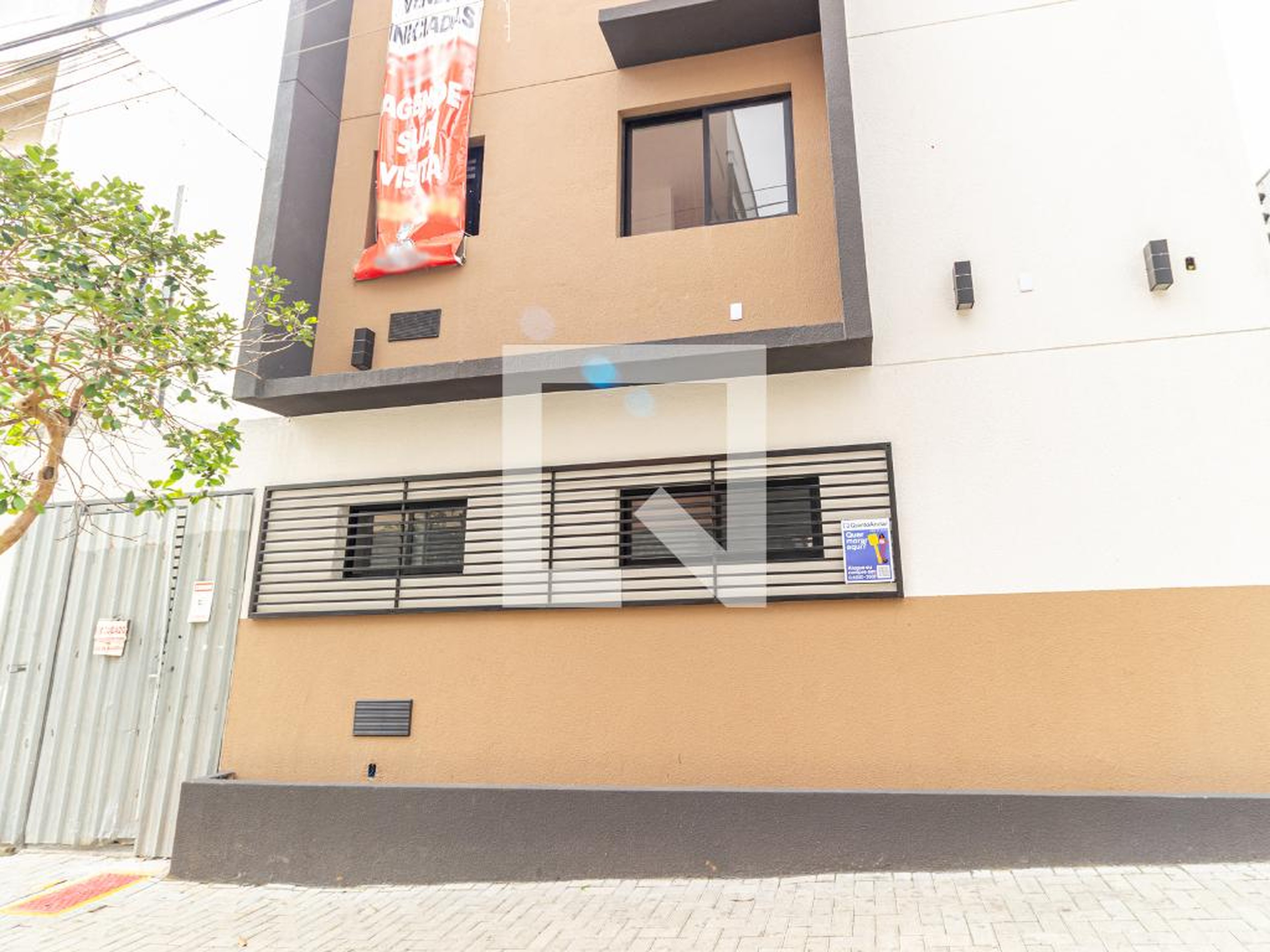 Fachada Condomínio em Rua Serra de Jairé, 547-2147483647