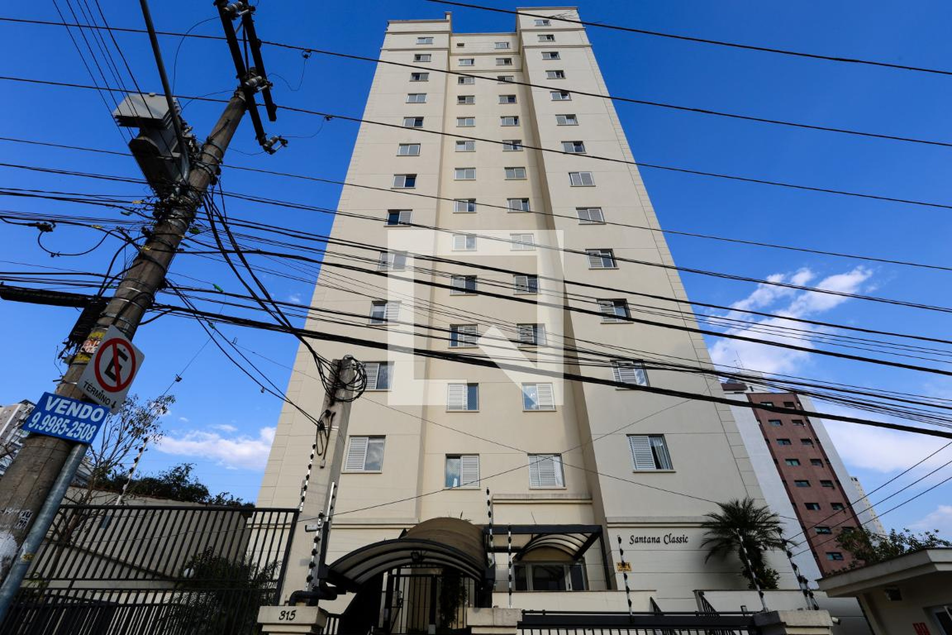 Fachada do prédio Condomínio Santana Classic
